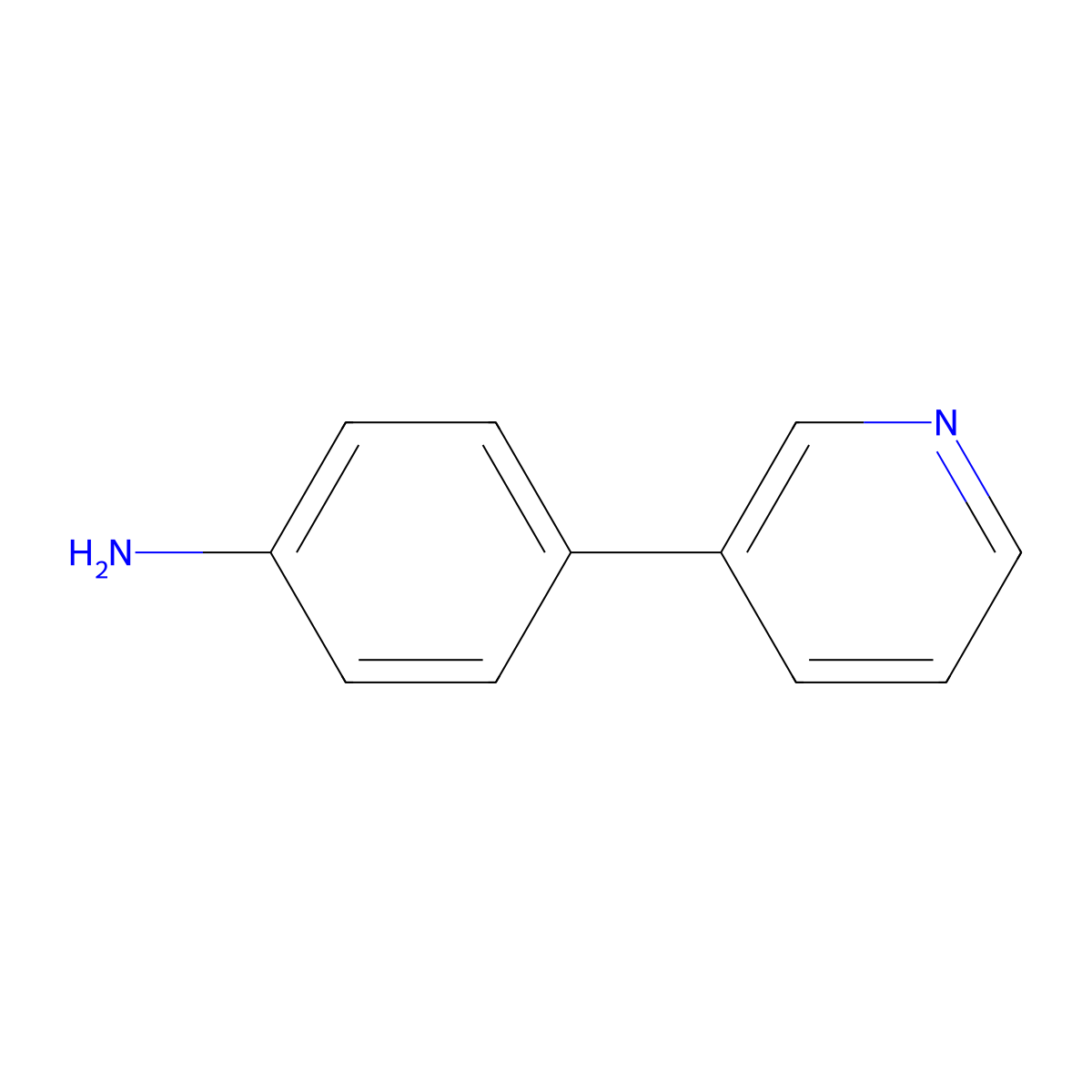 4-(Pyridin-3-yl)aniline molecular structure, CAS 82261-42-5