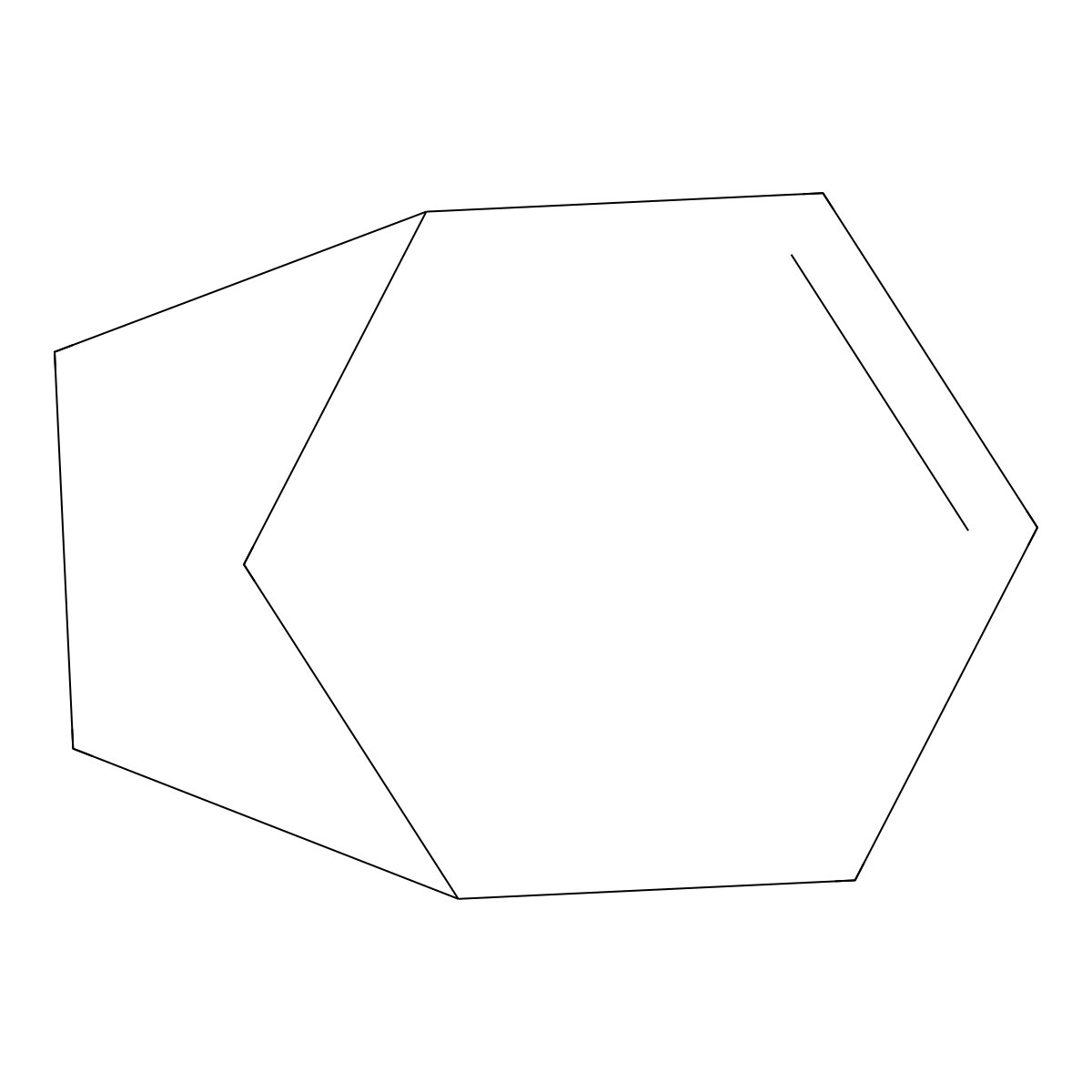 Bicyclo(3.2.1)oct-2-ene molecular structure, CAS 823-02-9