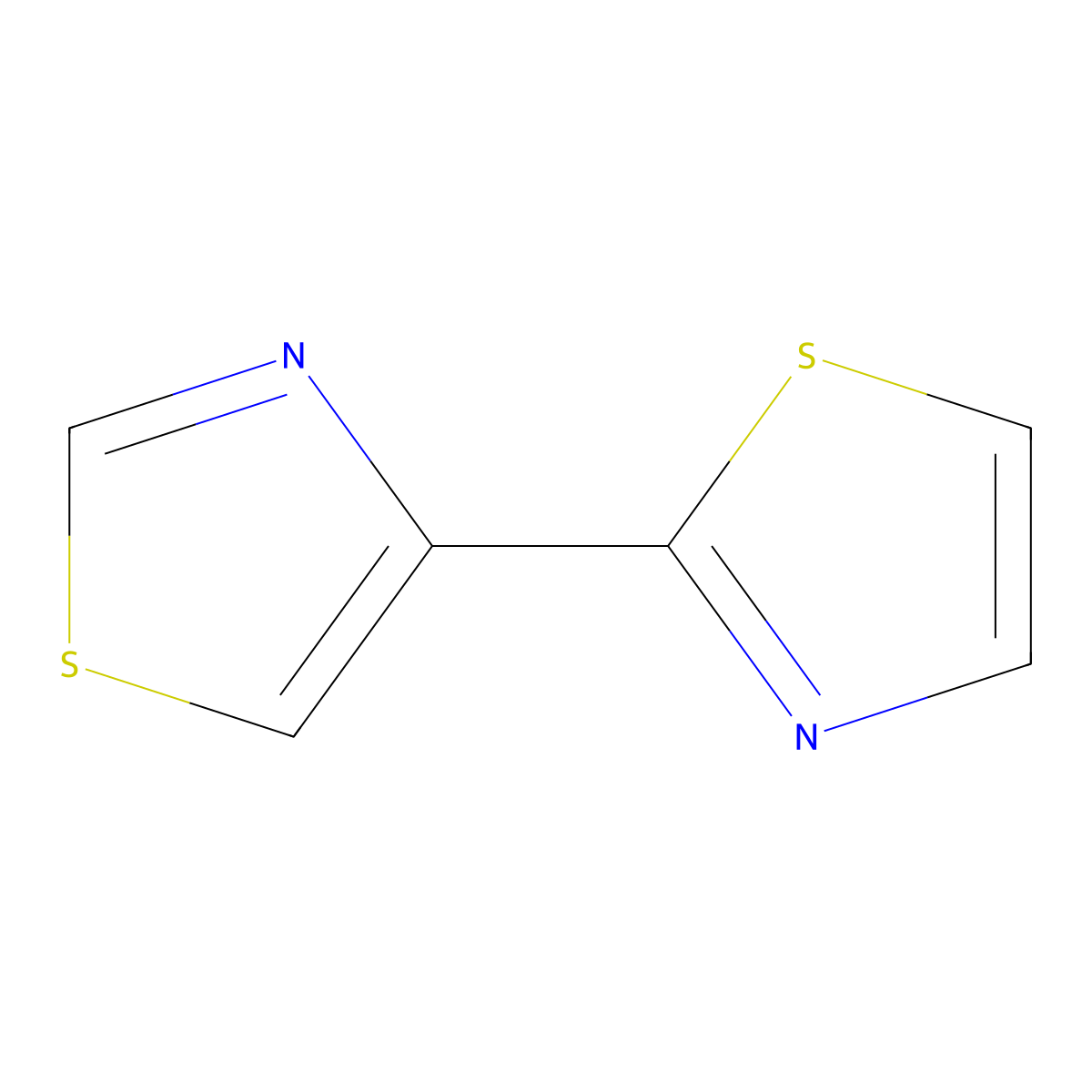 2,4'-Bithiazole molecular structure, CAS 82326-33-8