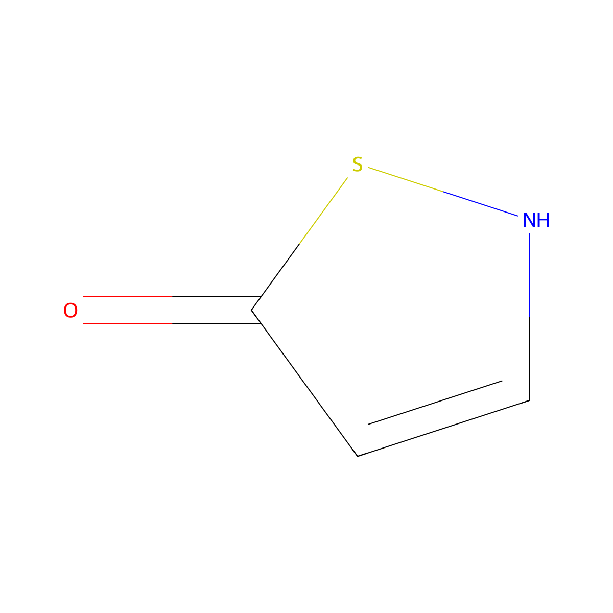 1,2-Thiazol-5(2H)-one molecular structure, CAS 82357-89-9