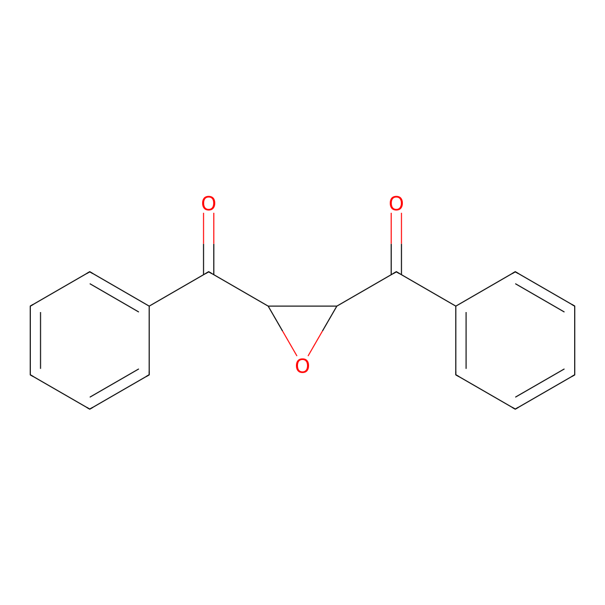 (Oxirane-2,3-diyl)bis(phenylmethanone) molecular structure, CAS 82389-32-0