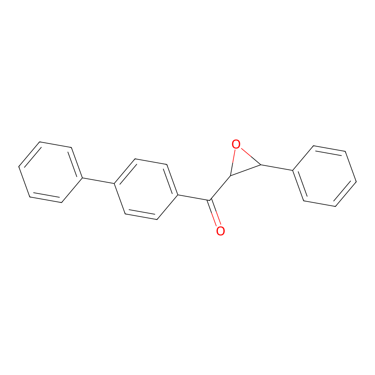 4'-Phenylchalcone oxide molecular structure, CAS 82389-37-5