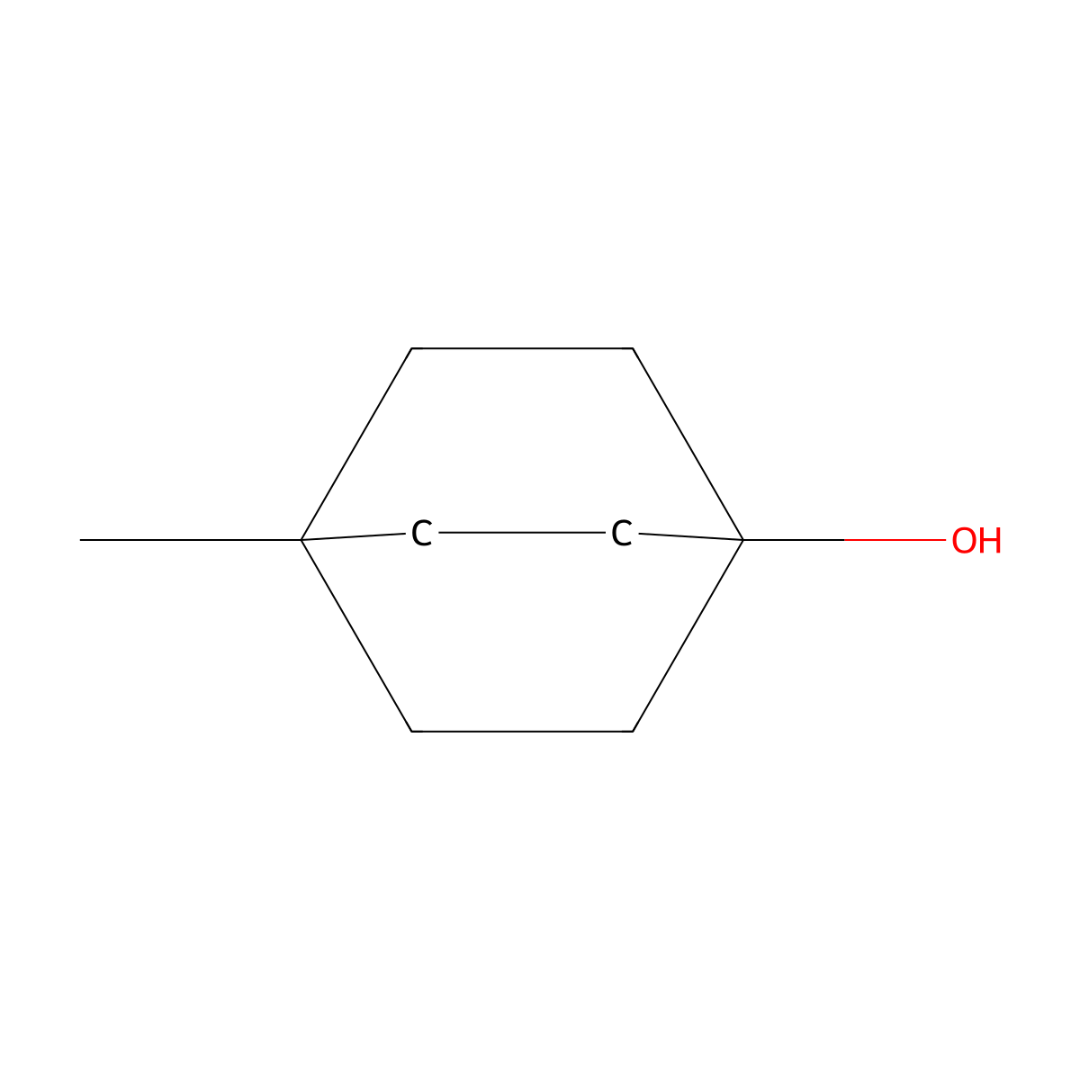 4-Methylbicyclo(2.2.2)octan-1-ol molecular structure, CAS 824-13-5