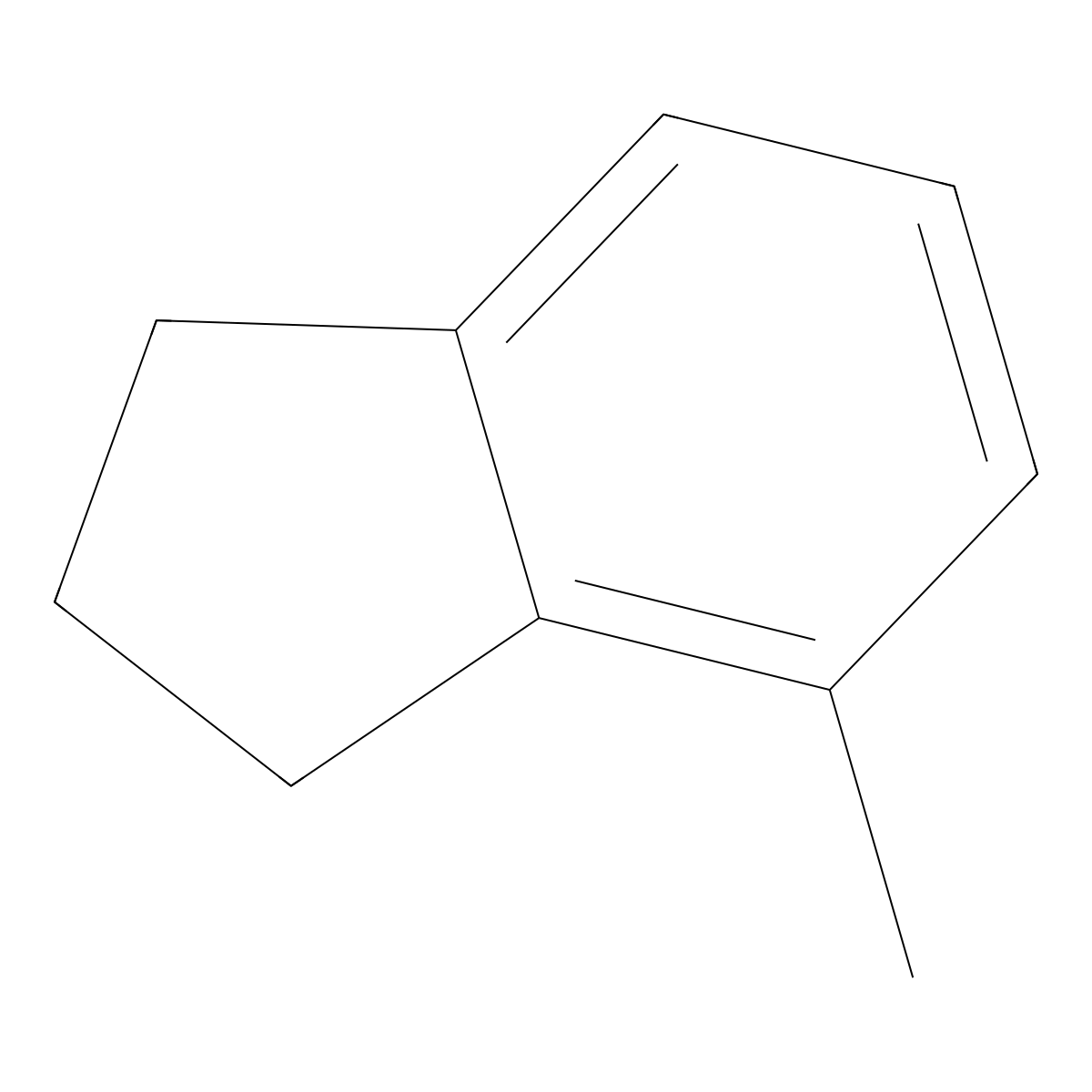 4-Methylindan molecular structure, CAS 824-22-6
