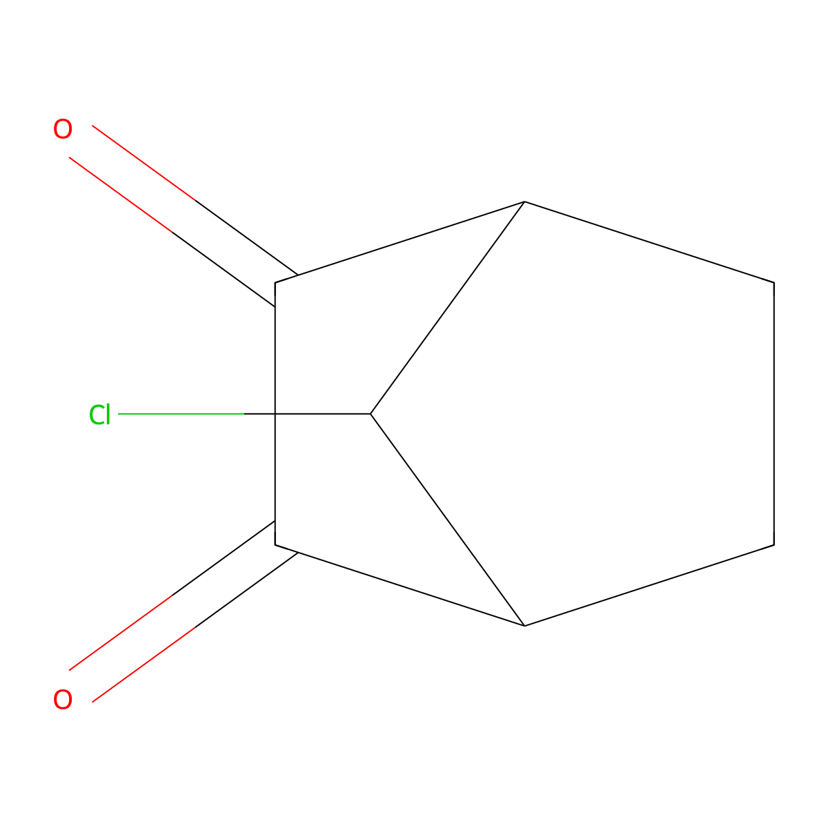 7-Chlorobicyclo[2.2.1]heptane-2,3-dione molecular structure, CAS 824-25-9