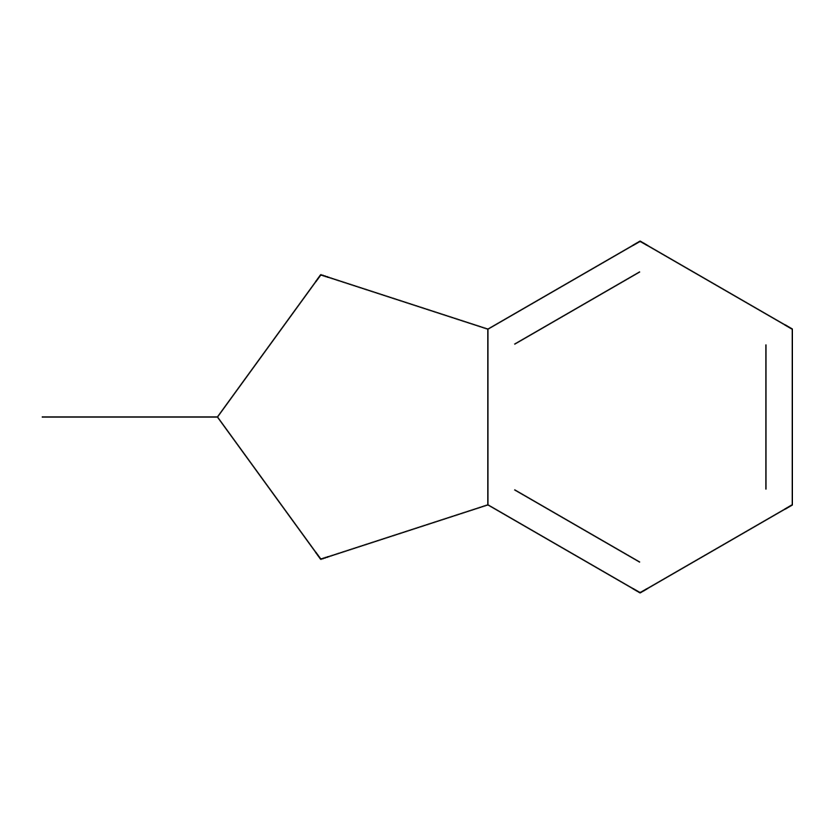 2-Methyl indane molecular structure, CAS 824-63-5