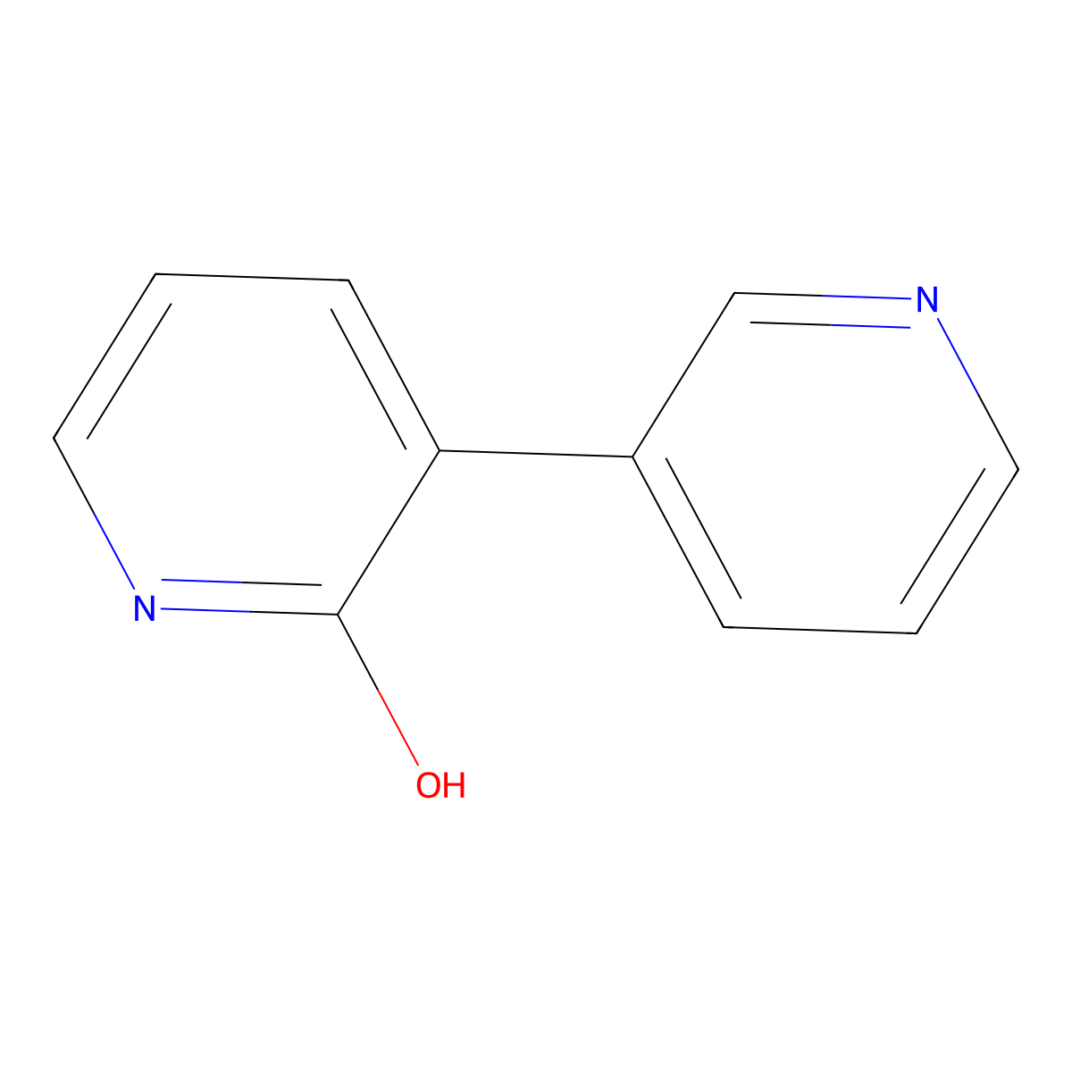 3-(3-pyridinyl)-2(1H)pyridinone molecular structure, CAS 82407-65-6