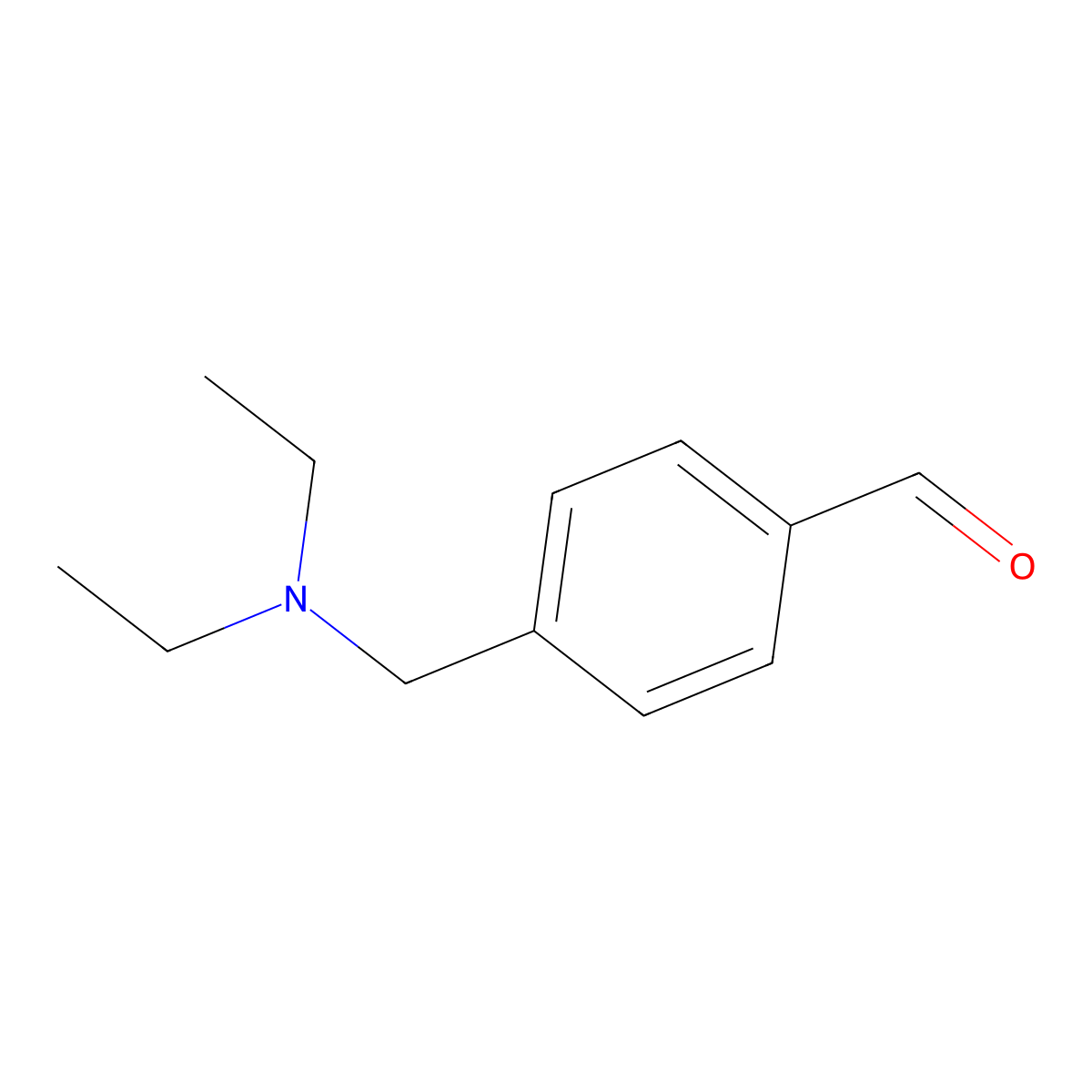 4-((Diethylamino)methyl)benzaldehyde molecular structure, CAS 82413-58-9