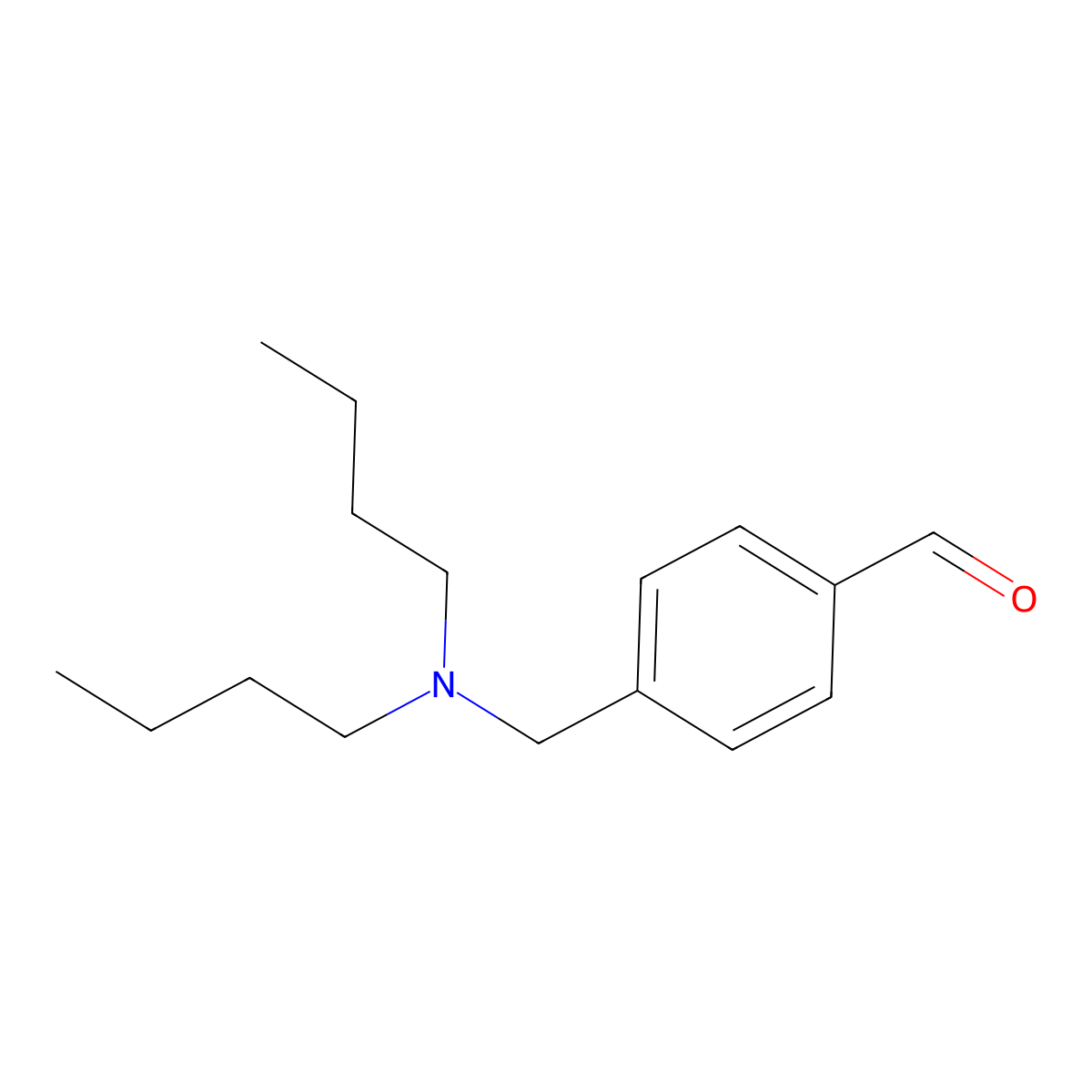 4-((Dibutylamino)methyl)benzaldehyde molecular structure, CAS 82413-60-3