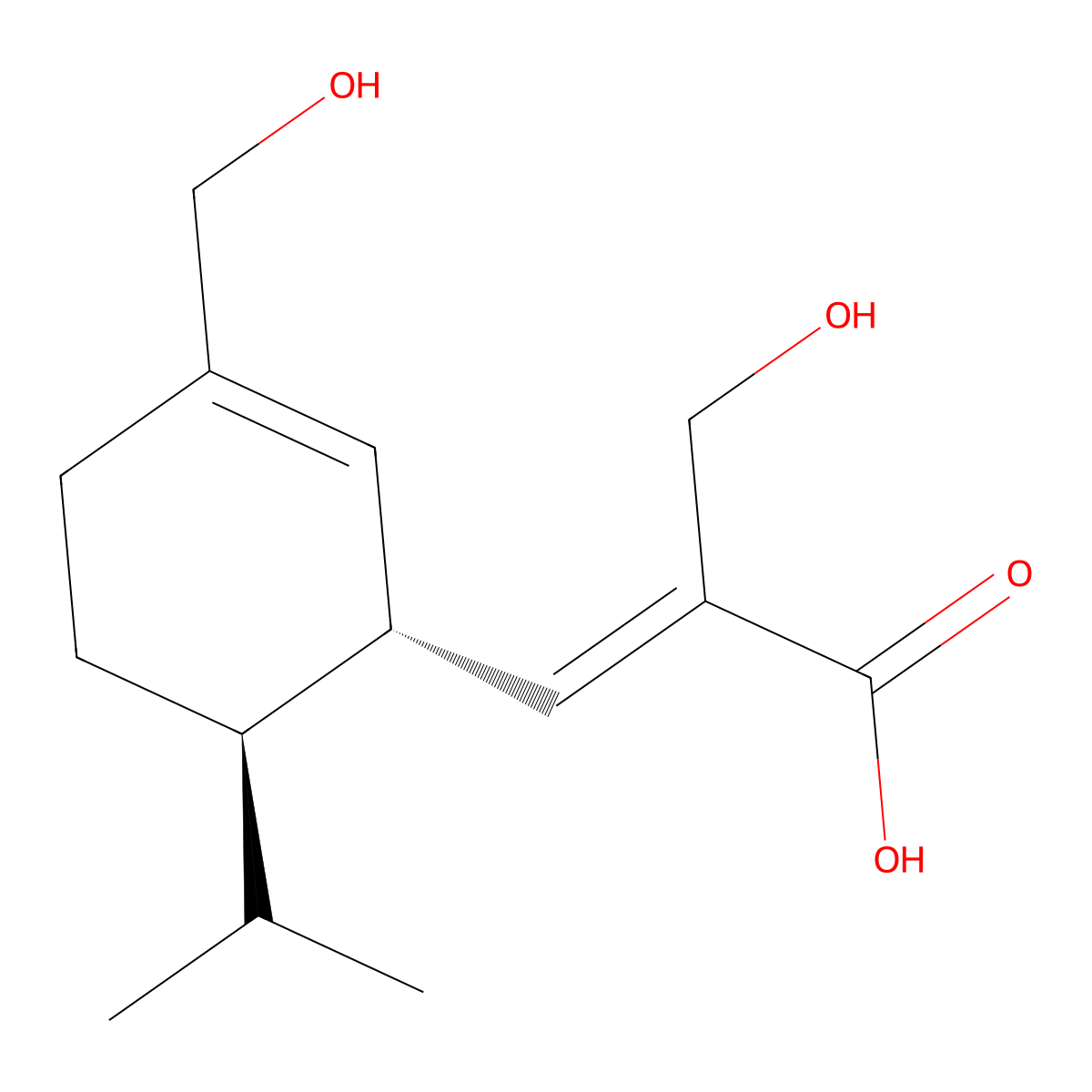 Gliocladic Acid molecular structure, CAS 82425-48-7