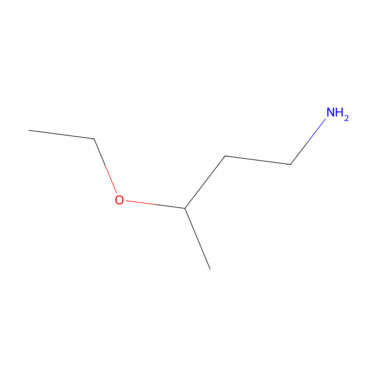 3-Ethoxybutan-1-amine molecular structure, CAS 824405-68-7