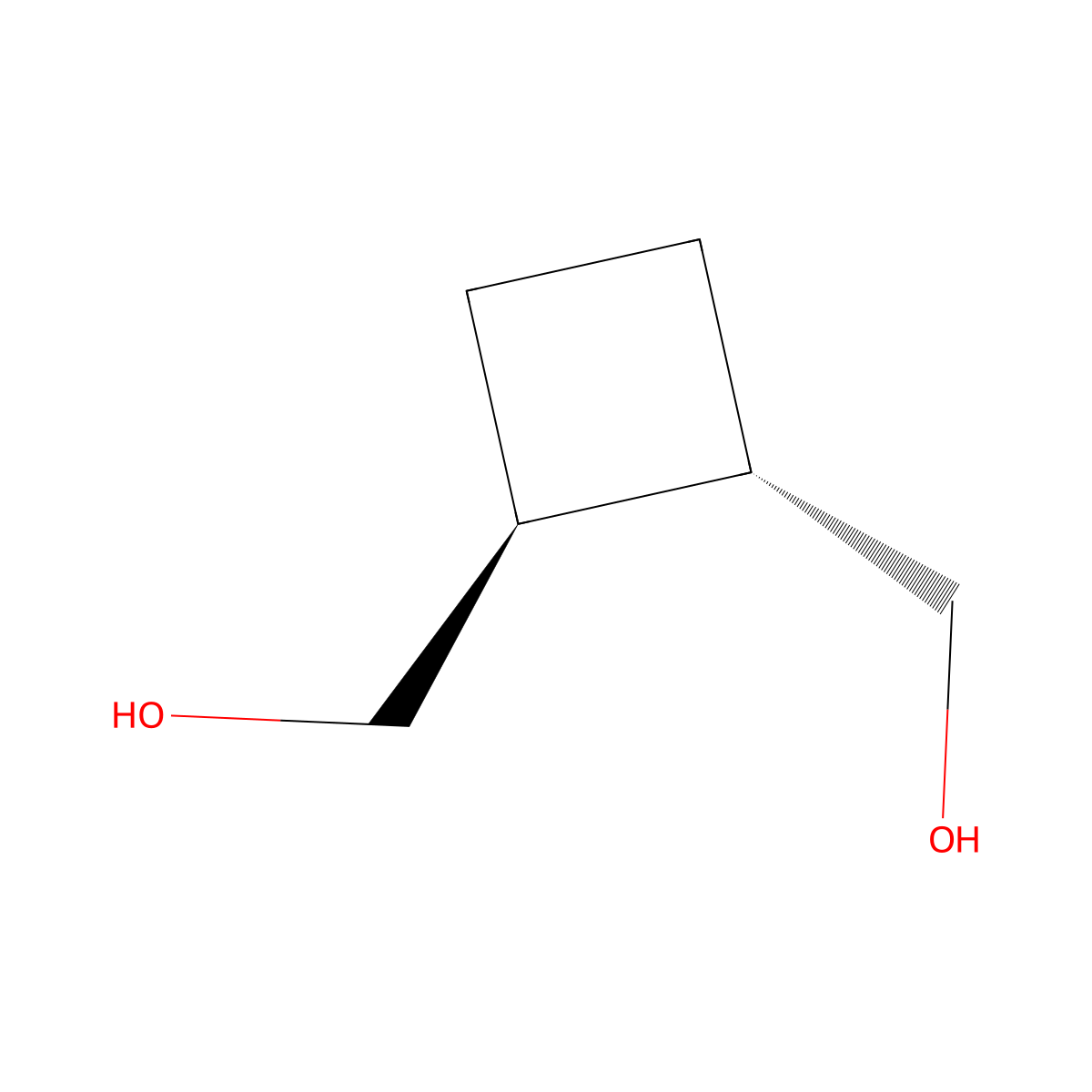 [(1S,2S)-2-(Hydroxymethyl)cyclobutyl]methanol molecular structure, CAS 82442-58-8