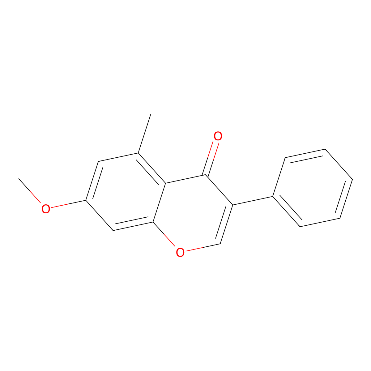 5-Methyl-7-methoxyisoflavone molecular structure, CAS 82517-12-2