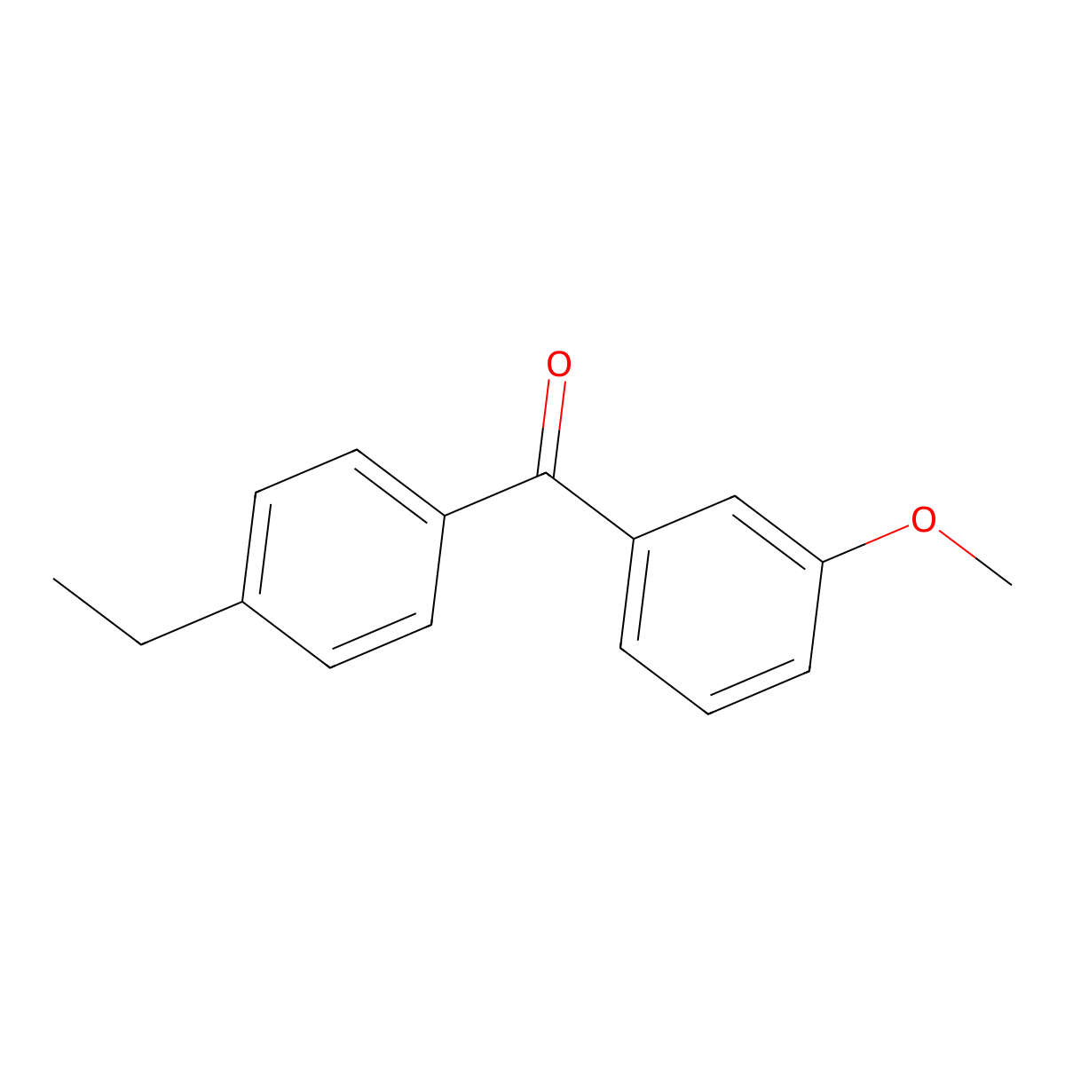 4-Ethyl-3'-methoxybenzophenone molecular structure, CAS 82520-39-6