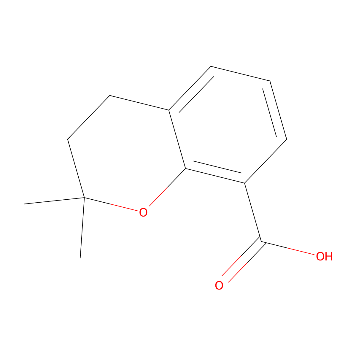 2,2-Dimethylchroman-8-carboxylic acid molecular structure, CAS 82553-56-8
