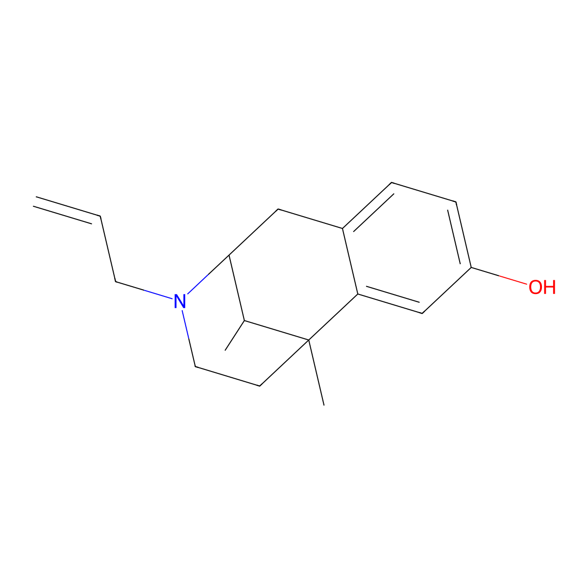Alazocine molecular structure, CAS 825594-24-9