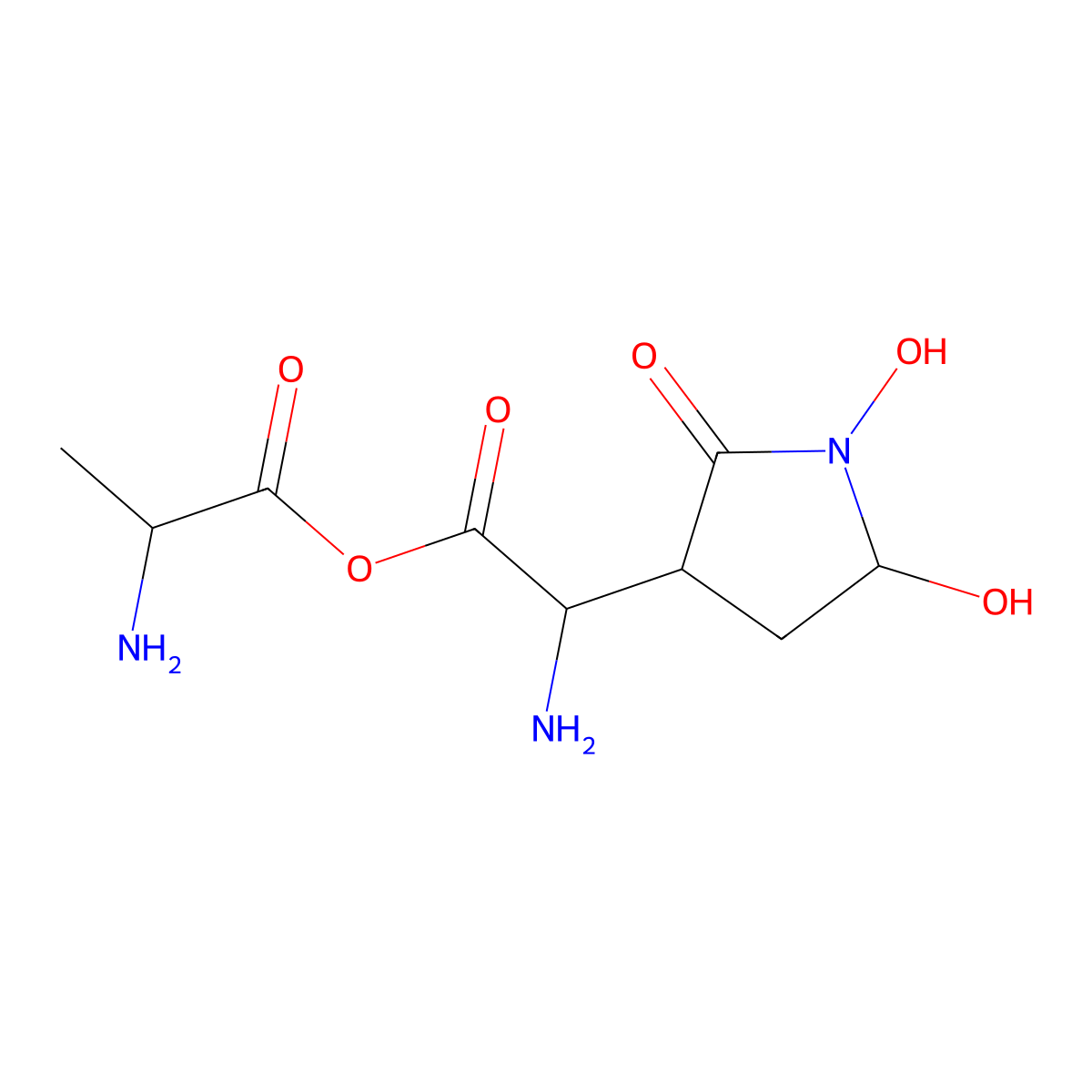 Alahopcin molecular structure, CAS 82576-50-9