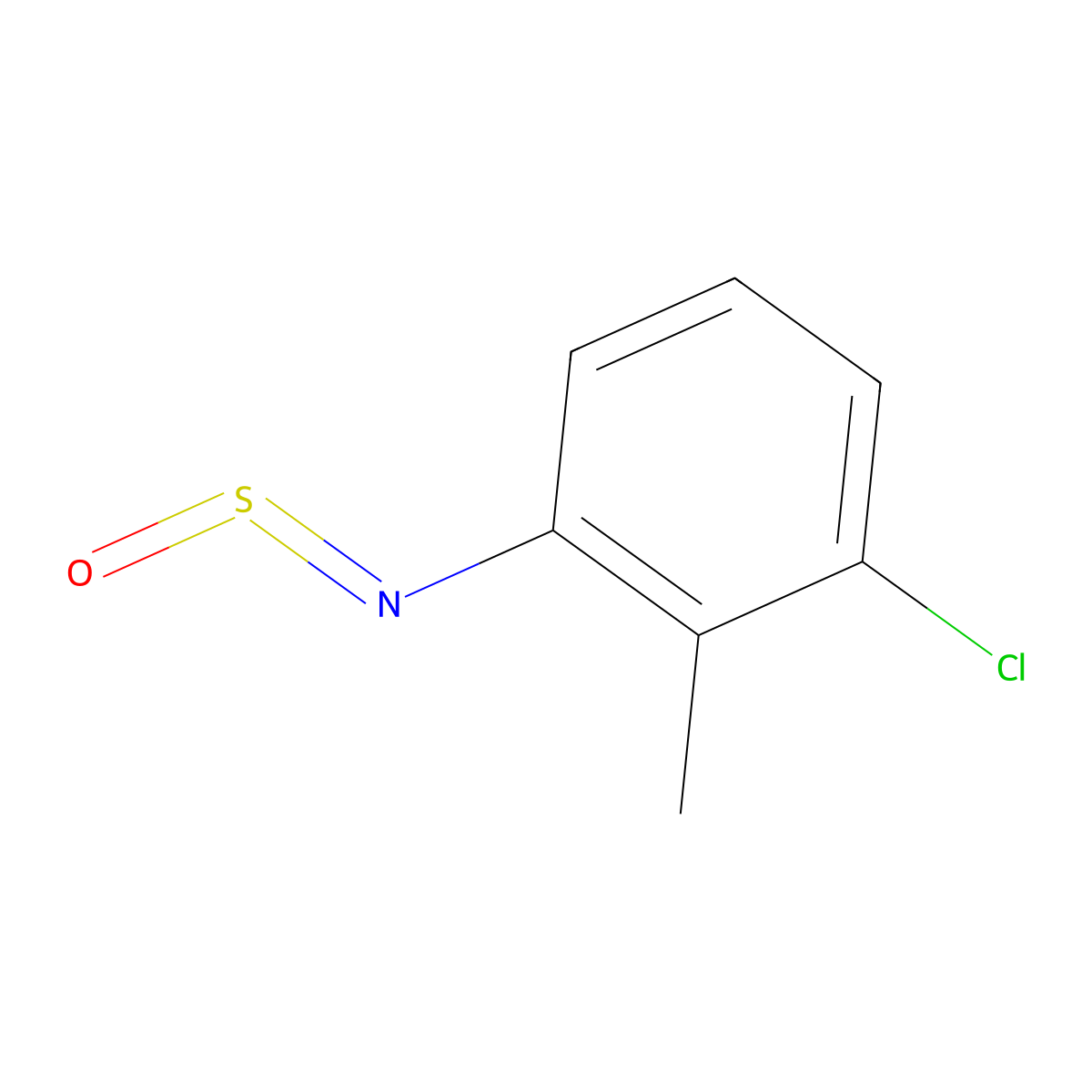 1-Chloro-2-methyl-3-(sulfinylamino)benzene molecular structure, CAS 82608-90-0