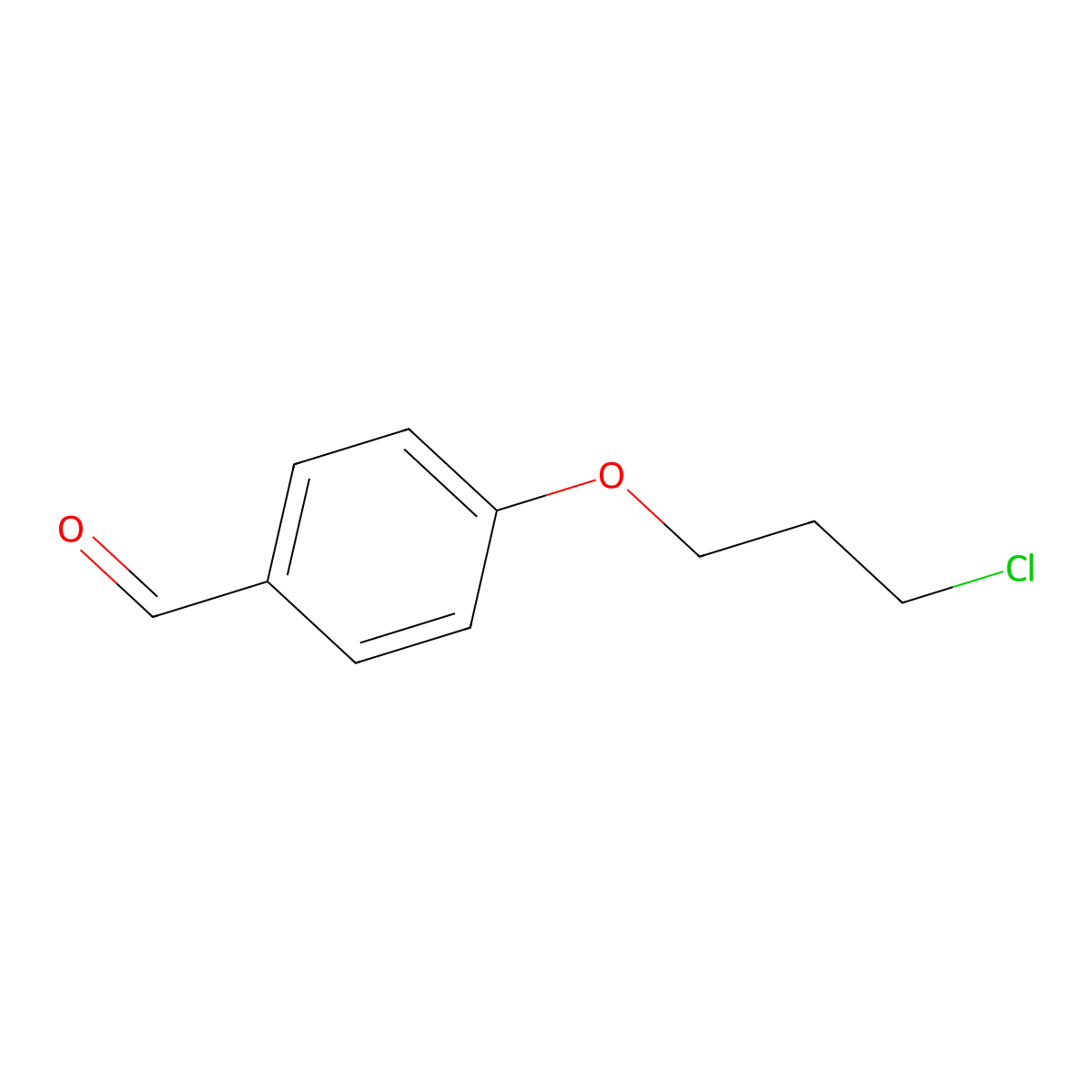 4-(3-Chloropropoxy)-benzaldehyde molecular structure, CAS 82625-25-0