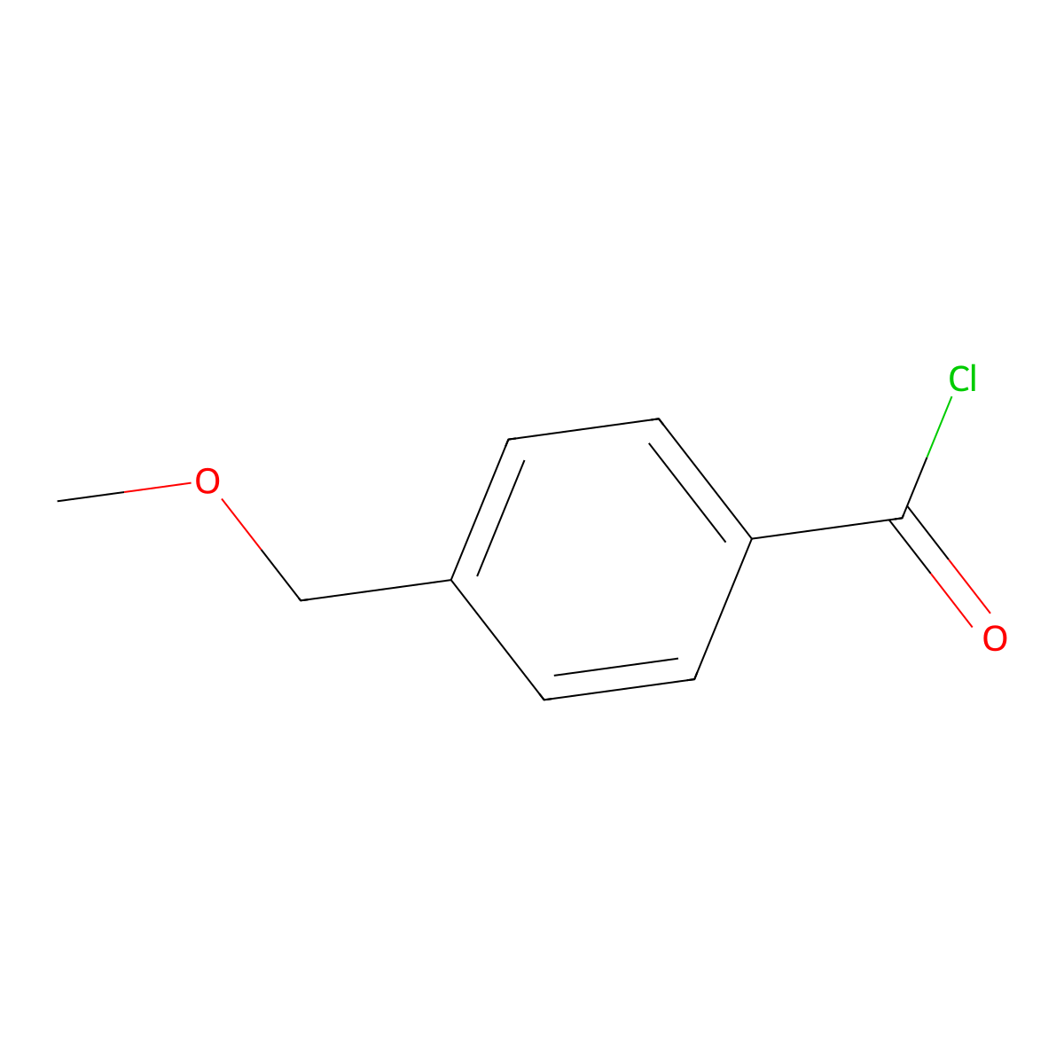 4-(Methoxymethyl)benzoyl chloride molecular structure, CAS 82628-75-9