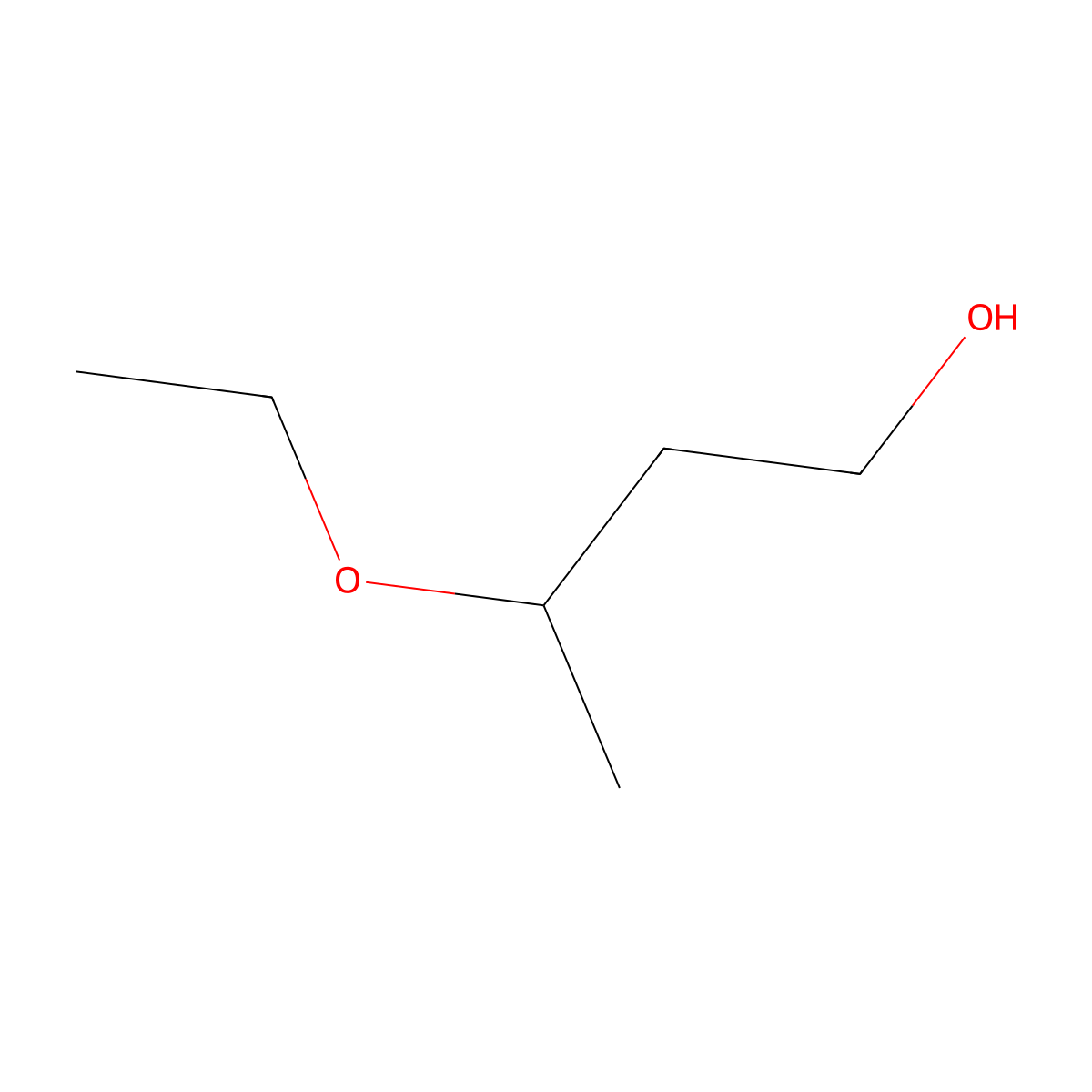3-Ethoxy-butan-1-OL molecular structure, CAS 82655-81-0