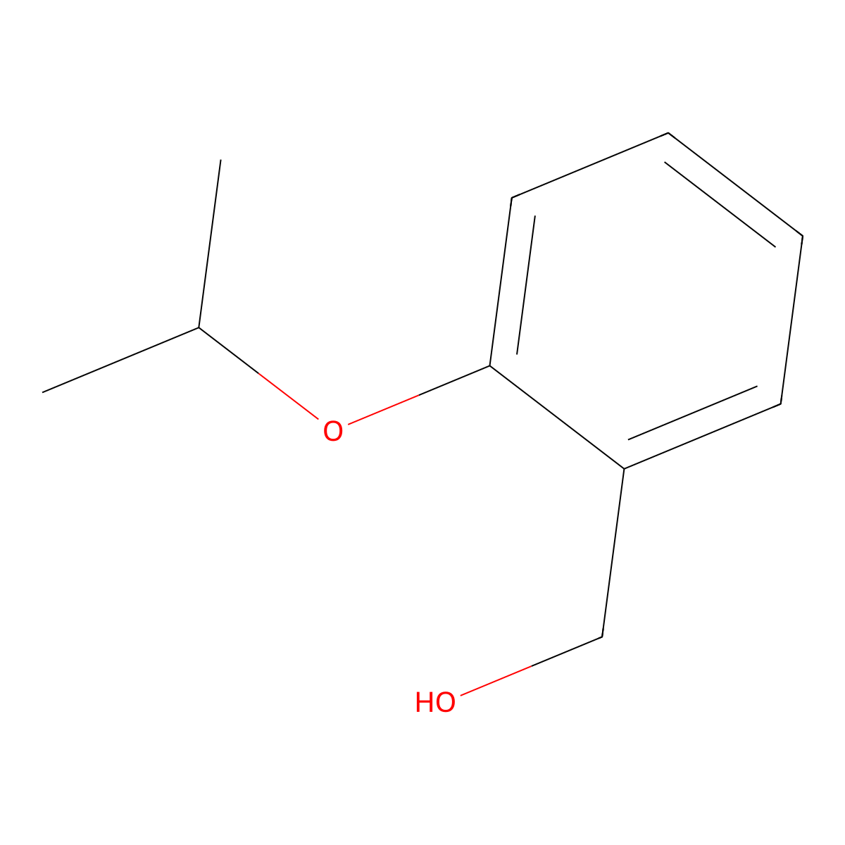 [2-(Propan-2-yloxy)phenyl]methanol molecular structure, CAS 82657-68-9