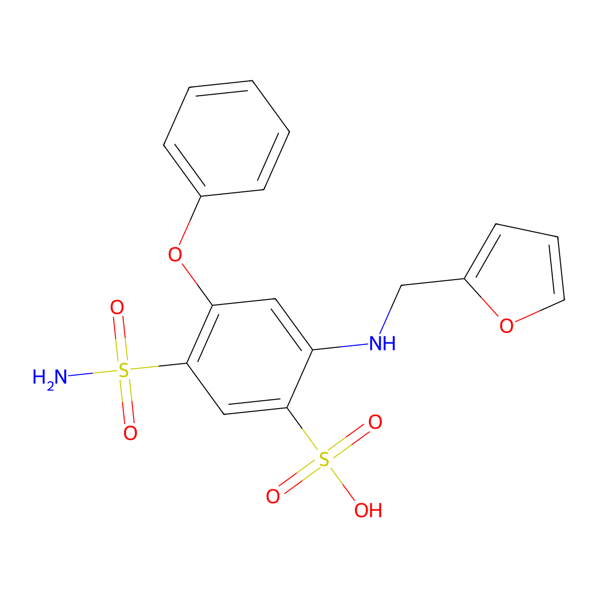 Sulosemide molecular structure, CAS 82666-62-4