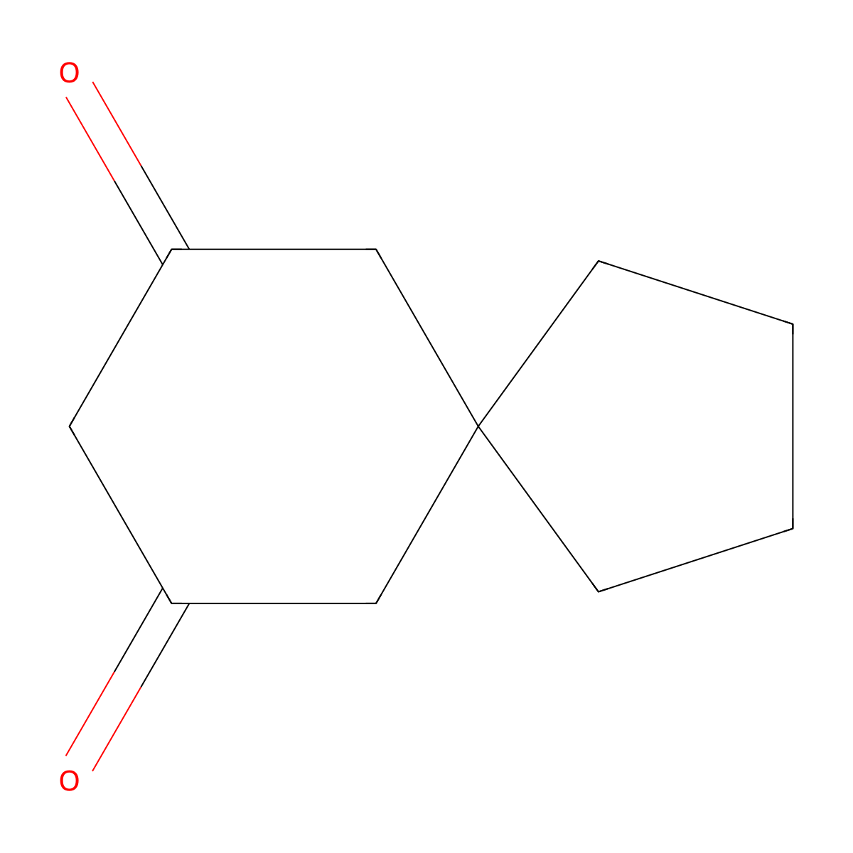 Spiro[4.5]decane-7,9-dione molecular structure, CAS 82683-51-0