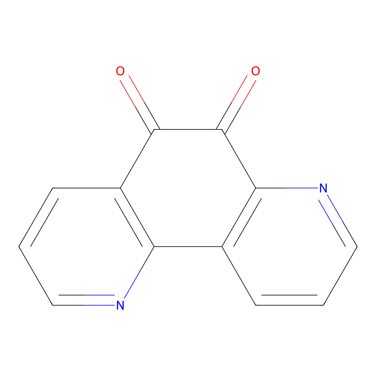 1,7-Phenanthroline-5,6-dione molecular structure, CAS 82701-91-5