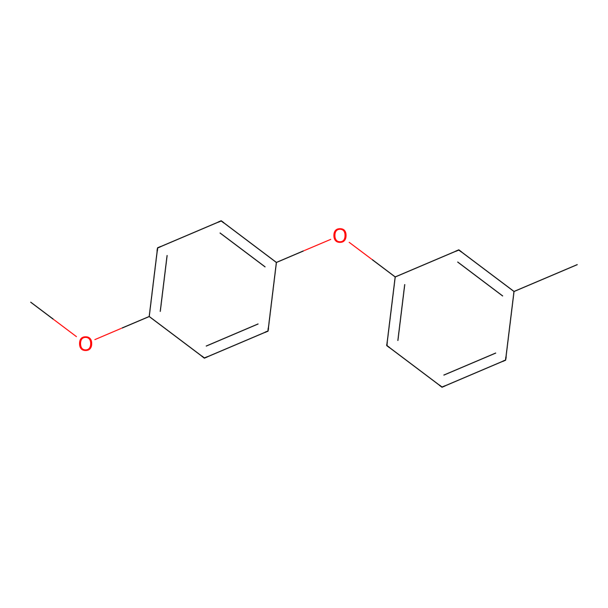 p-(m-Tolyloxy)anisole molecular structure, CAS 82721-04-8