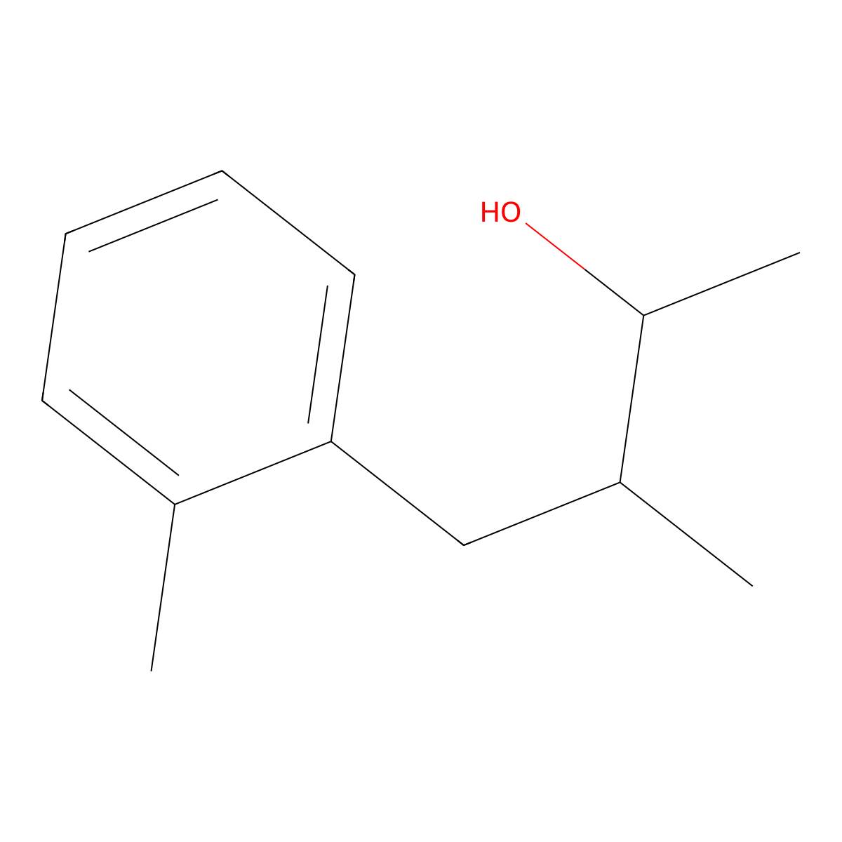 3-Methyl-4-(2-methylphenyl)butan-2-ol molecular structure, CAS 827299-46-7