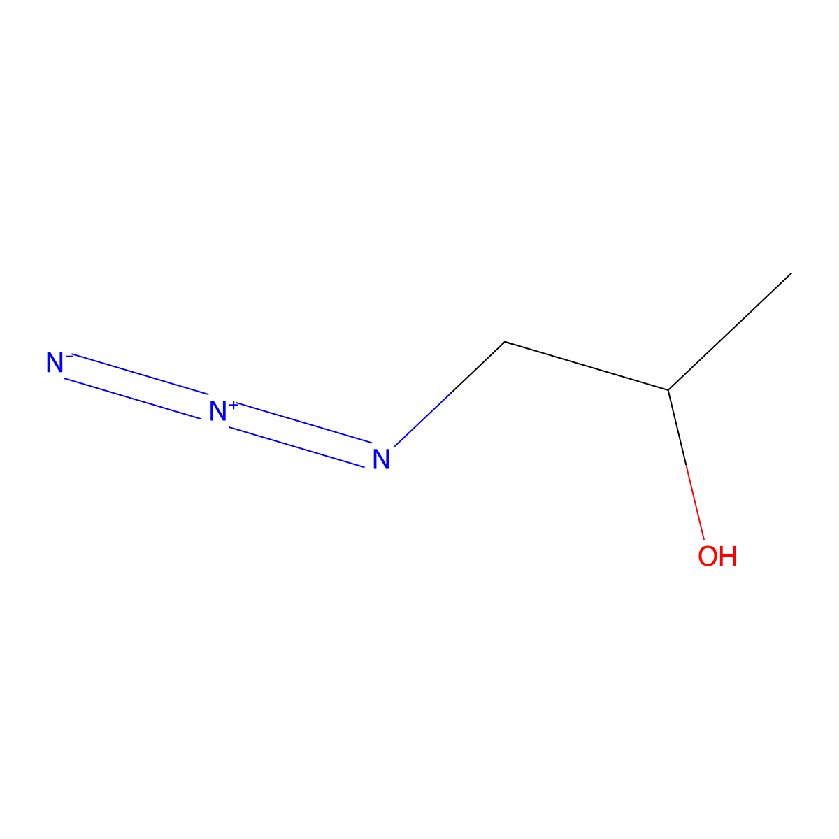 1-Azidopropan-2-ol molecular structure, CAS 82736-12-7