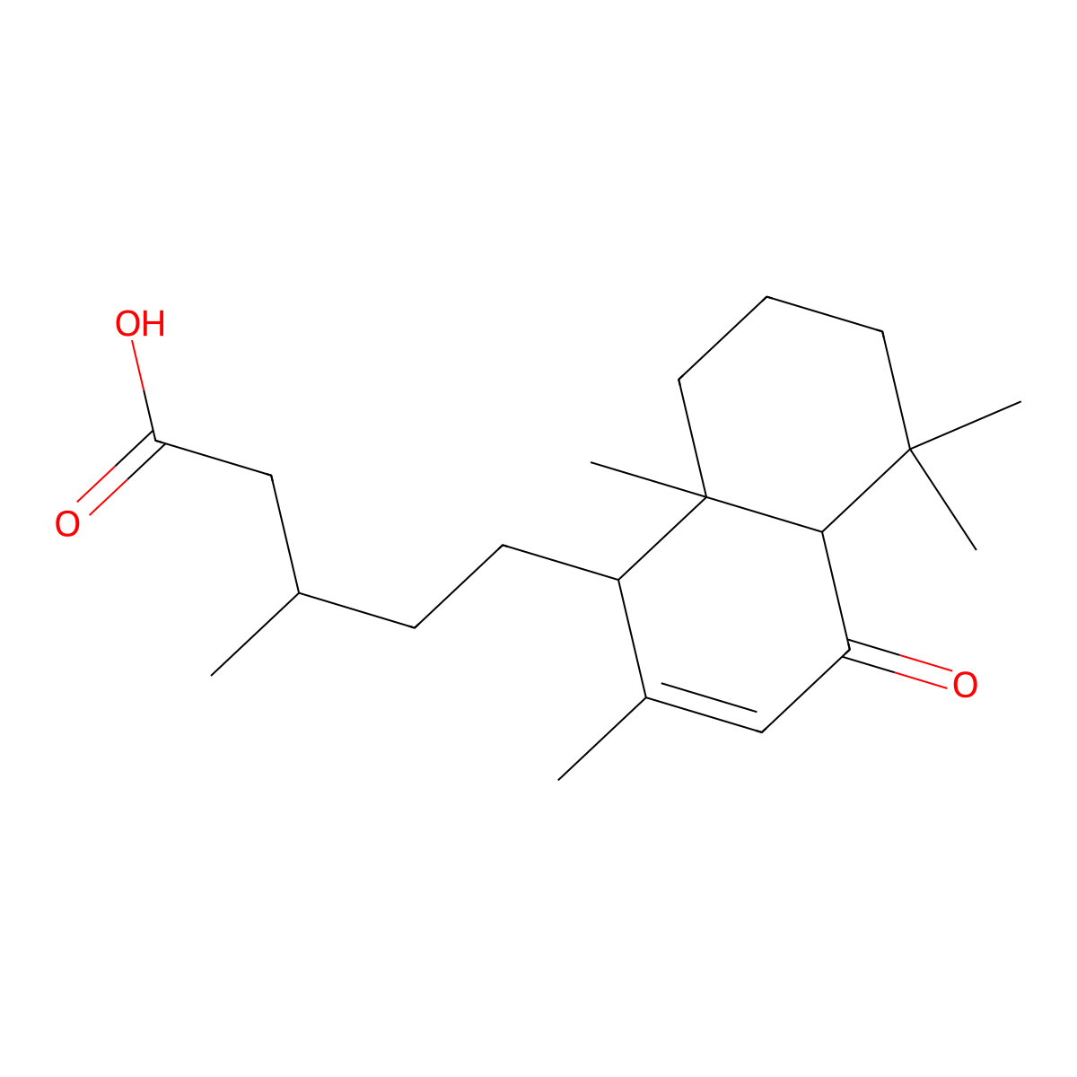 6-Oxocativic acid molecular structure, CAS 82779-24-6