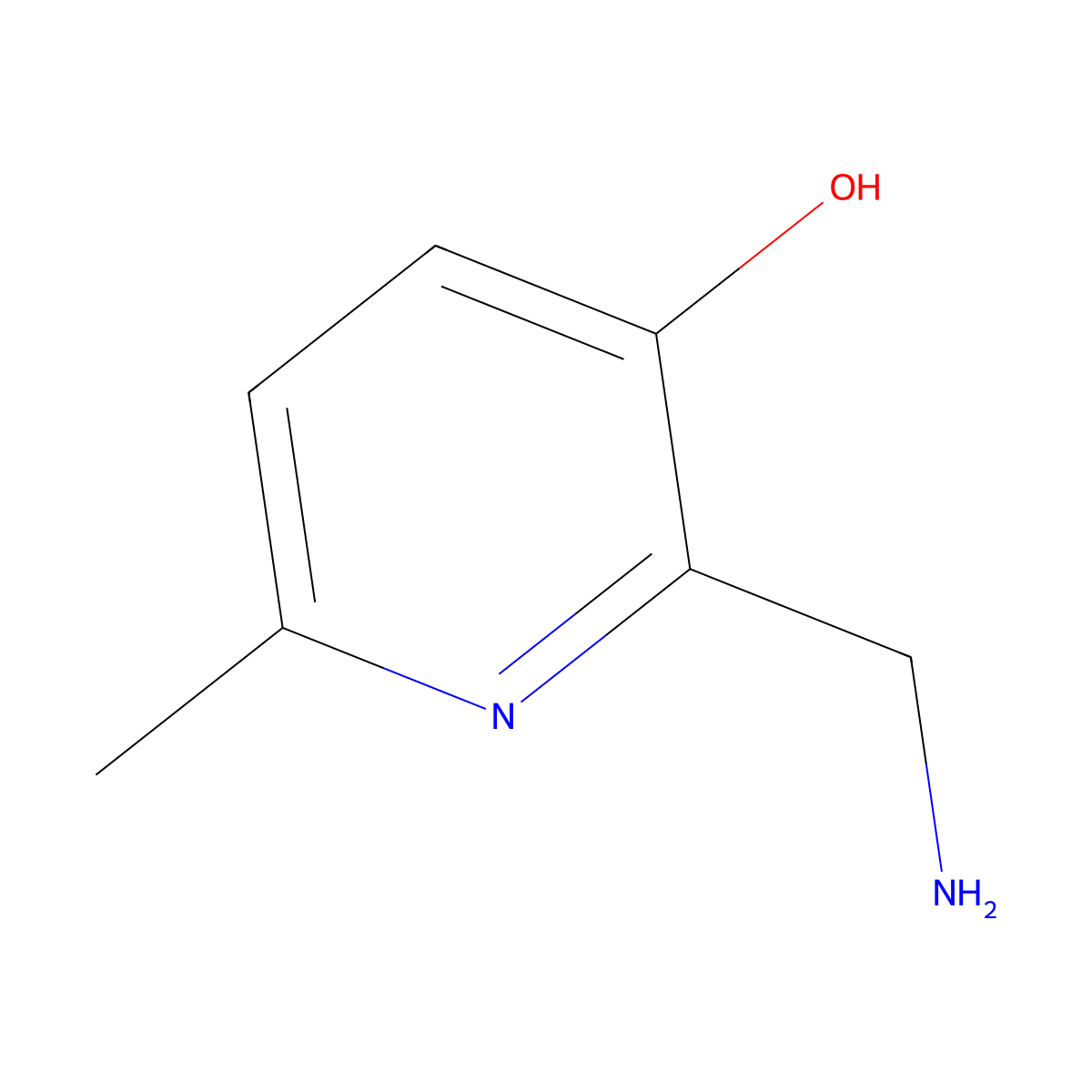 2-(Aminomethyl)-6-methylpyridin-3-ol molecular structure, CAS 828242-02-0