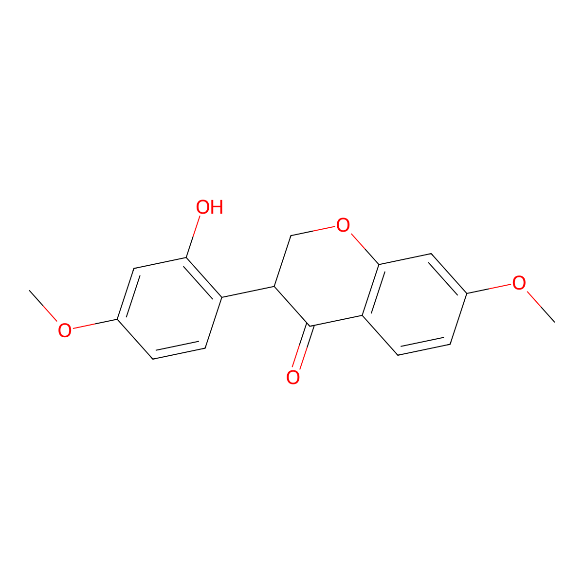 Isosativanone molecular structure, CAS 82829-55-8