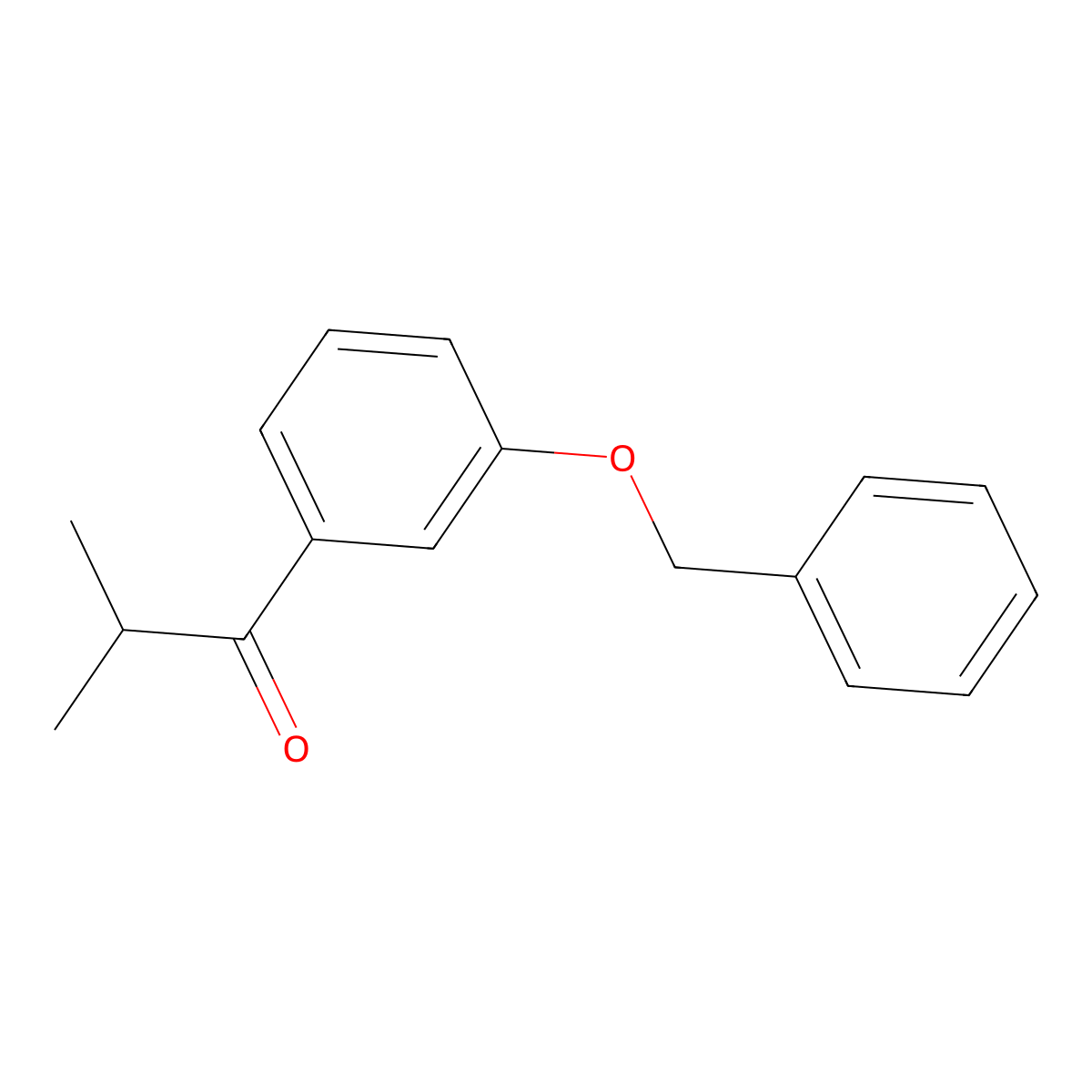 1-[3-(Benzyloxy)phenyl]-2-methylpropan-1-one molecular structure, CAS 82832-87-9