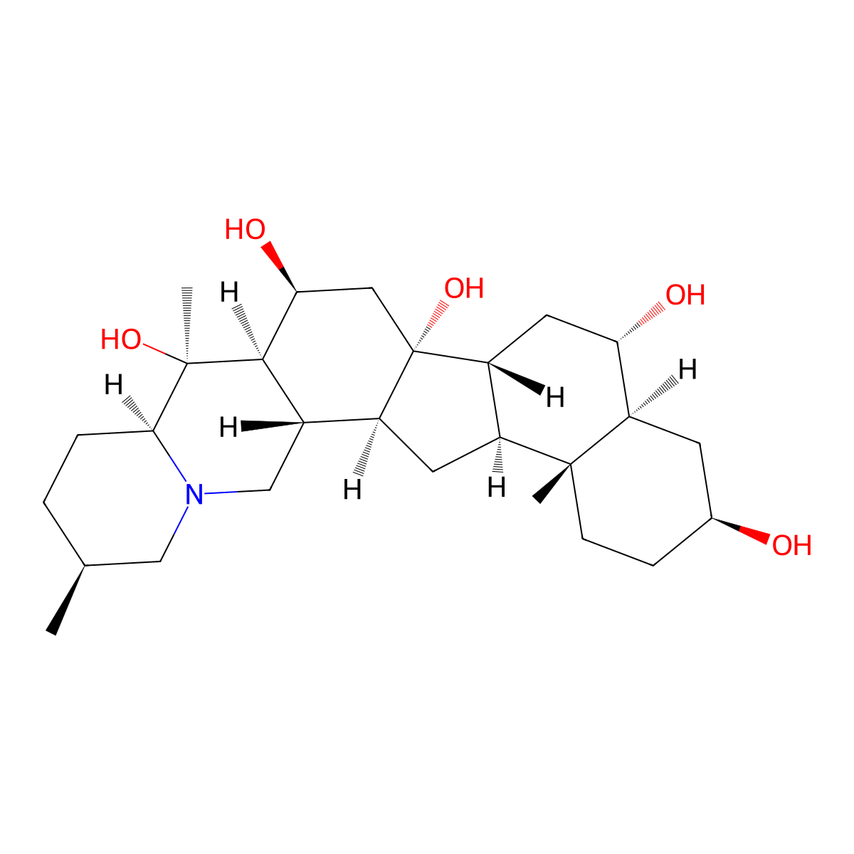 Pingpeimine A molecular structure, CAS 82841-67-6