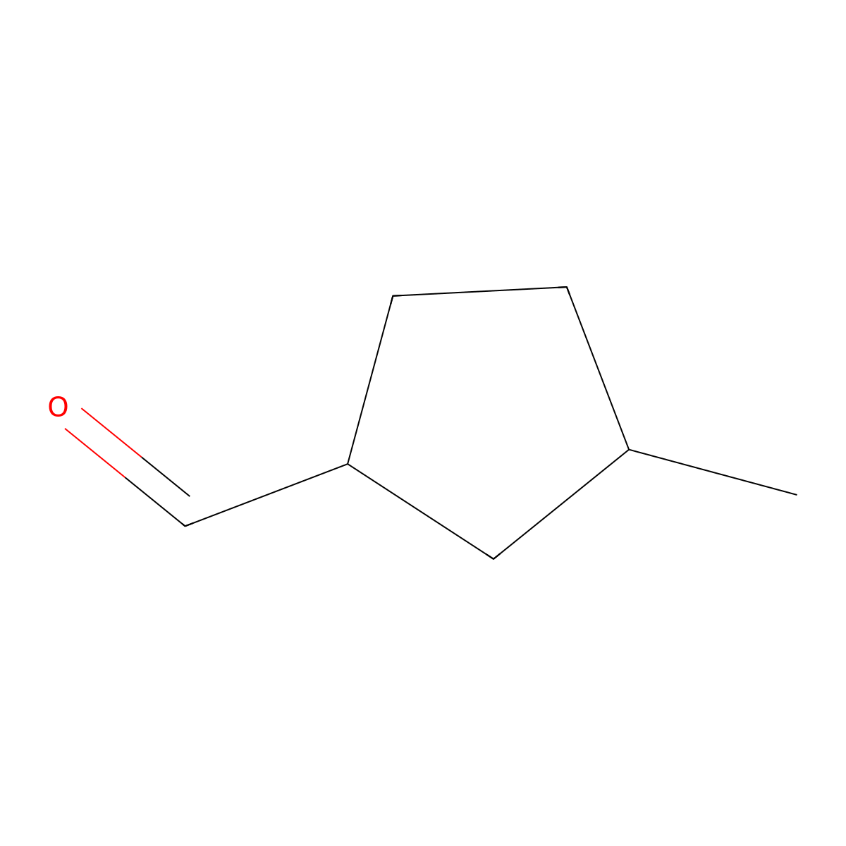 3-Methylcyclopentane-1-carbaldehyde molecular structure, CAS 82879-57-0