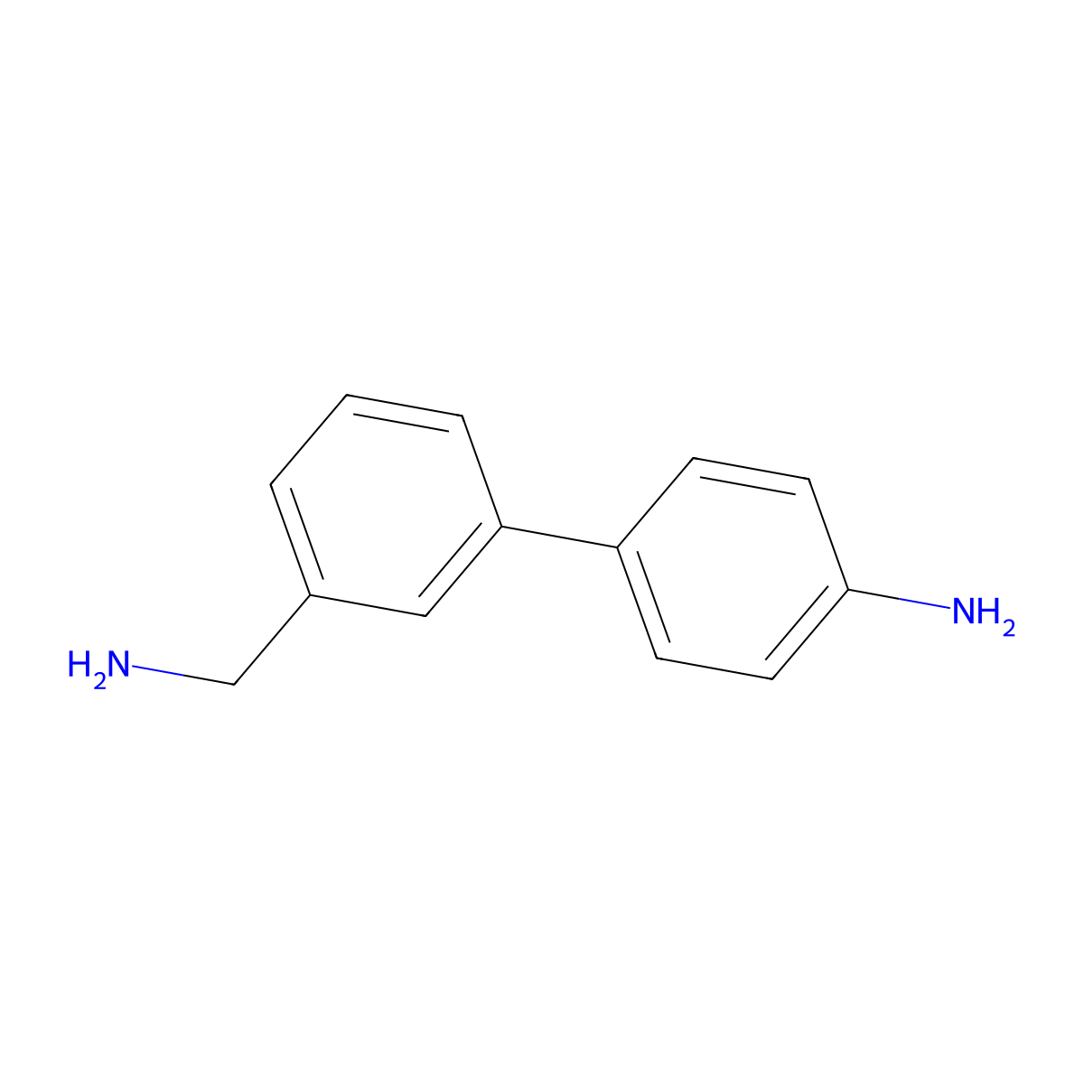 3'-Aminomethyl-biphenyl-4-ylamine molecular structure, CAS 828928-23-0