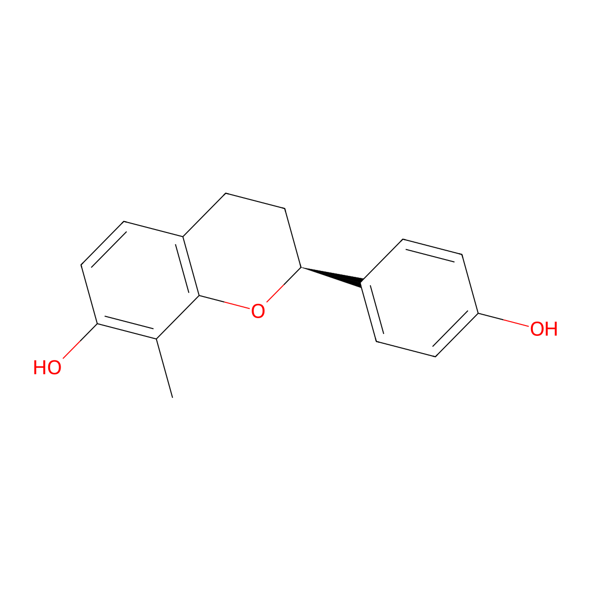7,4'-Dihydroxy-8-methylflavan molecular structure, CAS 82925-55-1