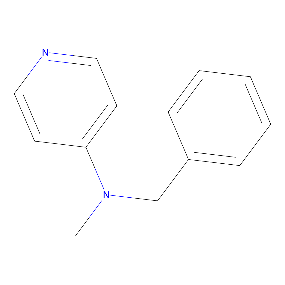 4-(Dimethylamino)pyridine, polymer-bound molecular structure, CAS 82942-26-5