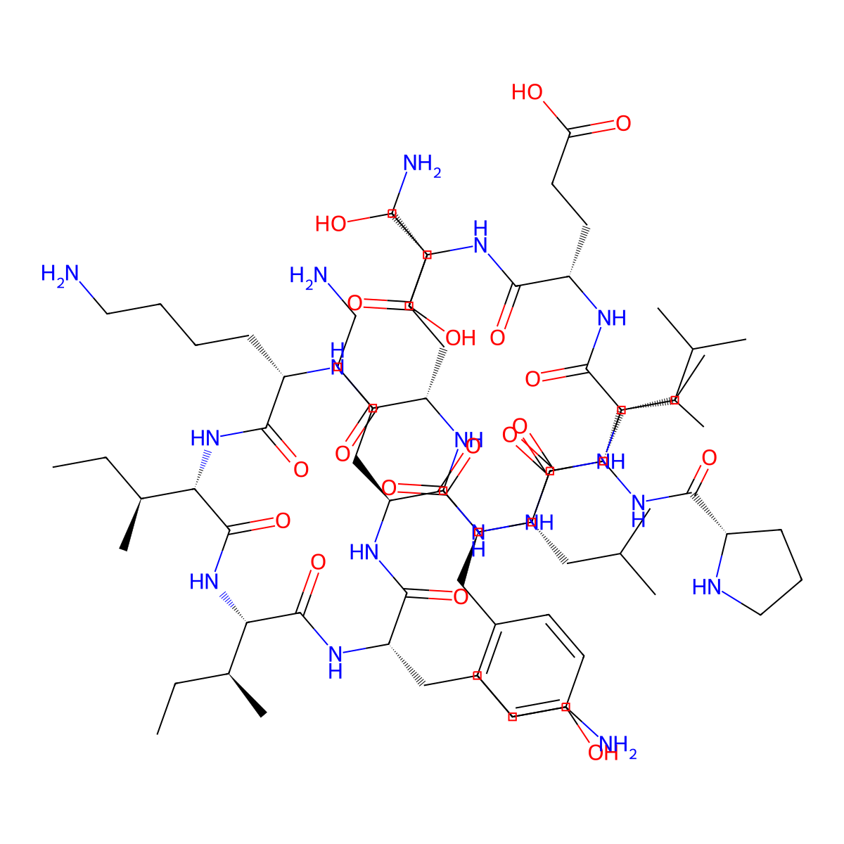 Platelet Factor 4 (58-70) (human) molecular structure, CAS 82989-21-7