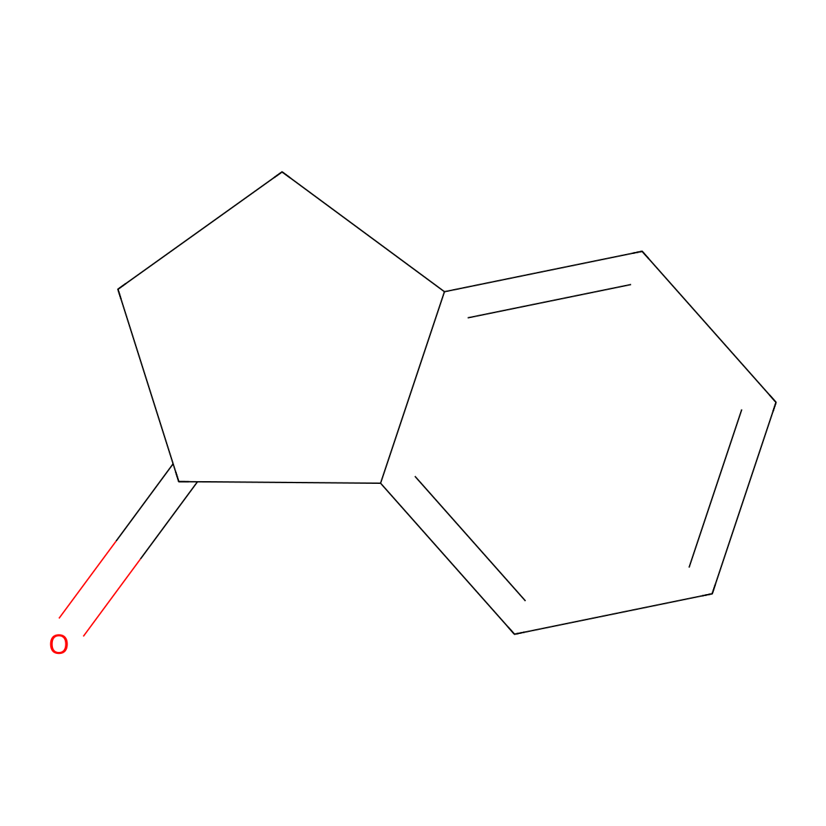 1-Indanone molecular structure, CAS 83-33-0
