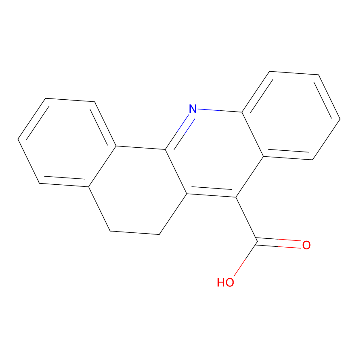 Tetrophan molecular structure, CAS 83-93-2