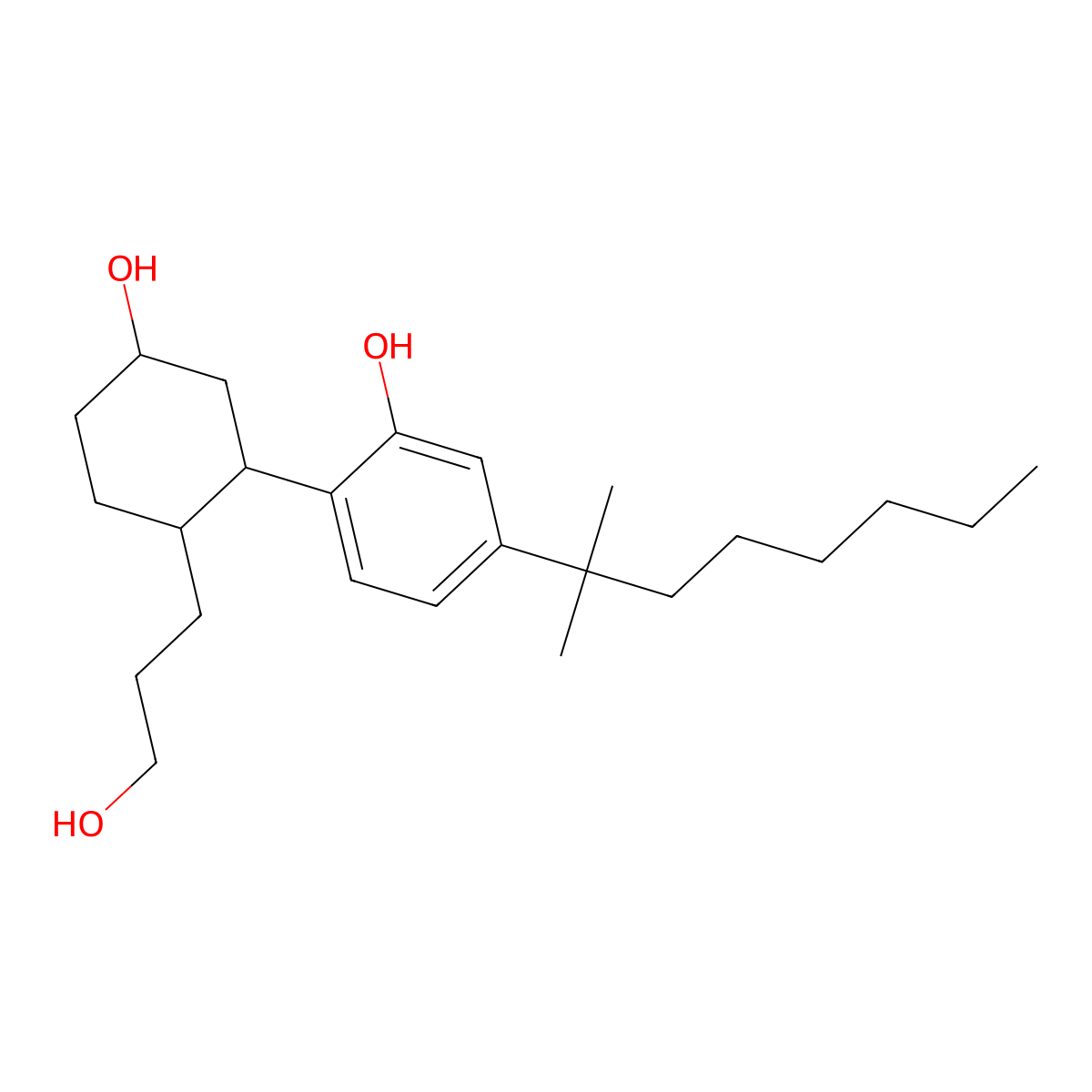 CP55,667 molecular structure, CAS 83003-12-7