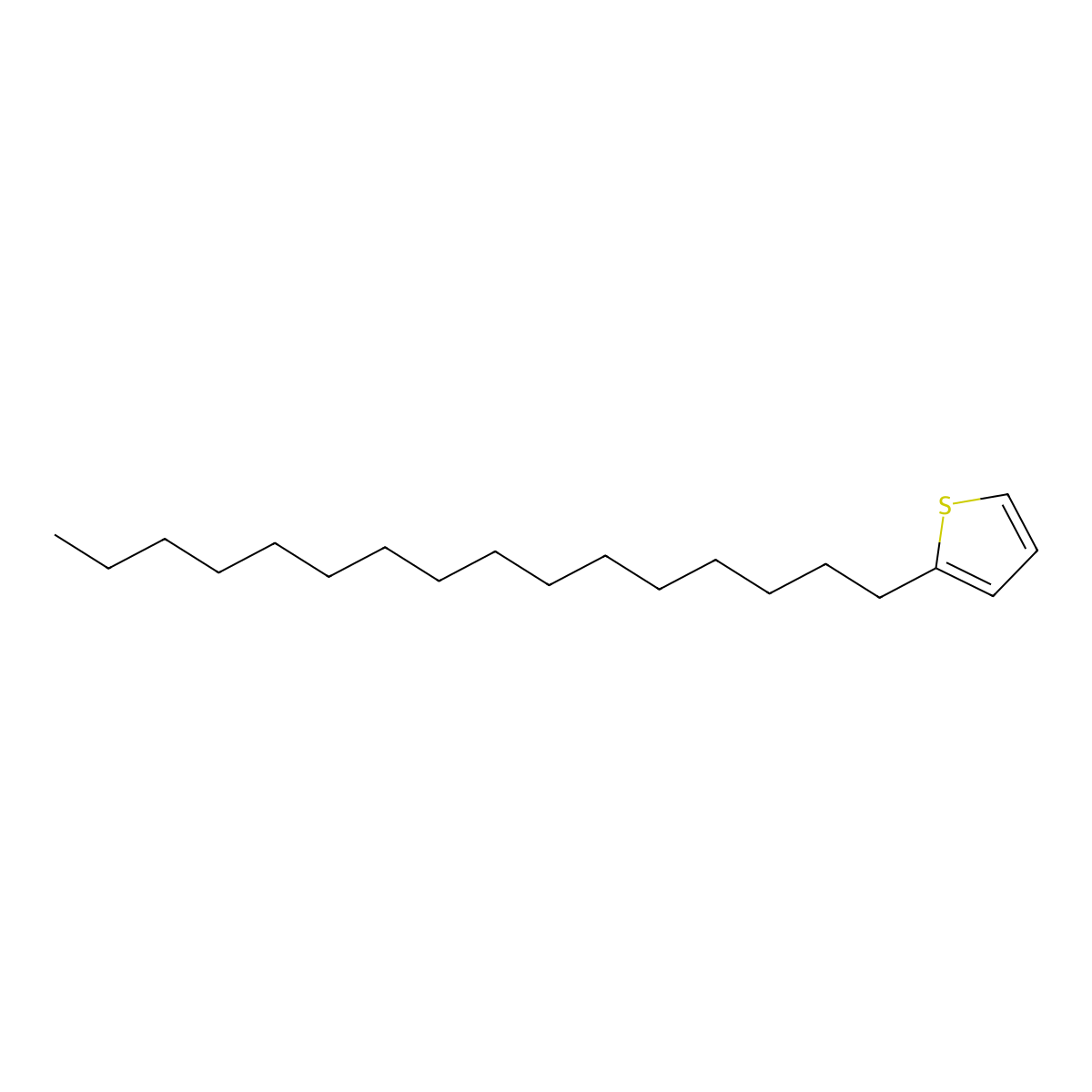 2-Hexadecylthiophene molecular structure, CAS 83027-72-9