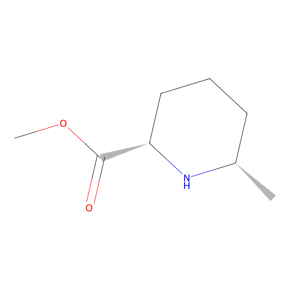 rac-methyl (2R,6R)-6-methylpiperidine-2-carboxylate molecular structure, CAS 830335-20-1