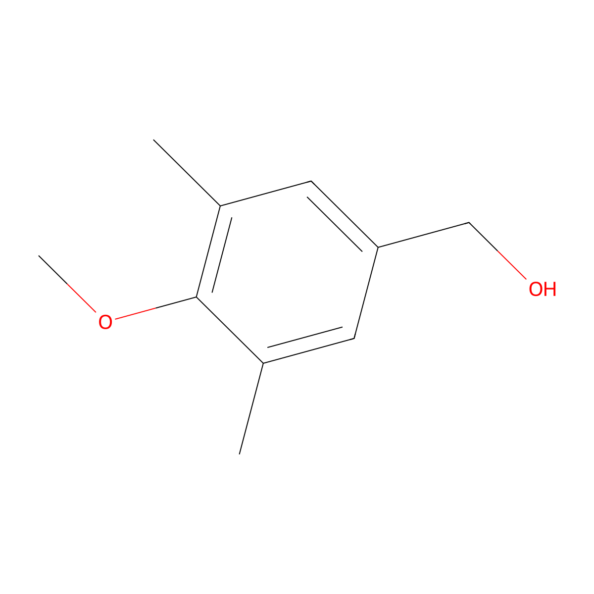 (4-Methoxy-3,5-dimethylphenyl)methanol molecular structure, CAS 83037-98-3
