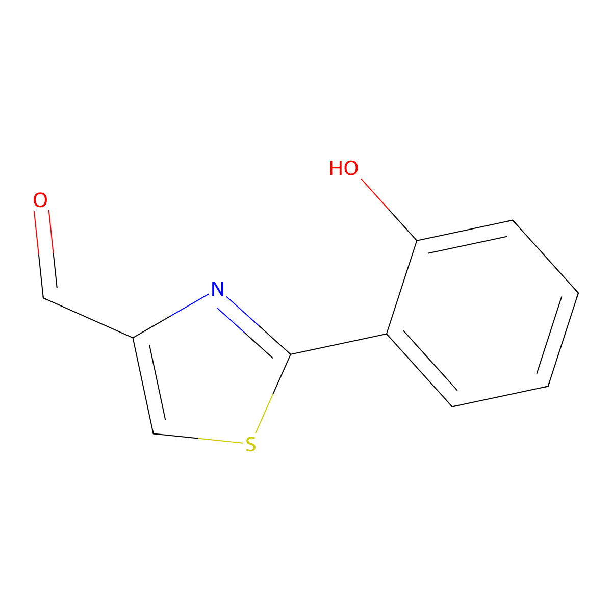 Aeruginaldehyde molecular structure, CAS 83053-39-8