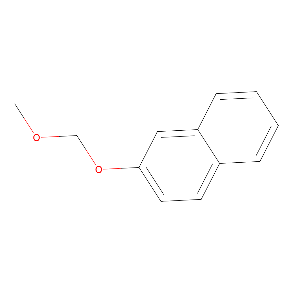 2-(Methoxymethoxy)naphthalene molecular structure, CAS 831-28-7